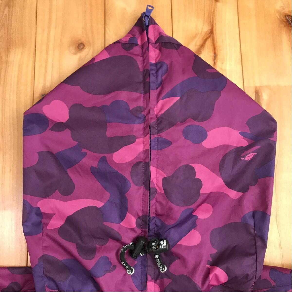 Bape BAPE purple camo mountain hoodie Size US XL / EU 56 / 4 - 2 Thumbnail