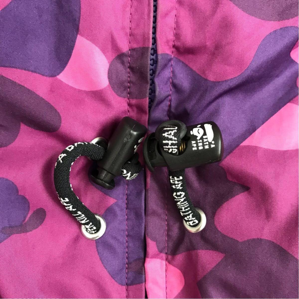 Bape BAPE purple camo mountain hoodie Size US XL / EU 56 / 4 - 3 Thumbnail