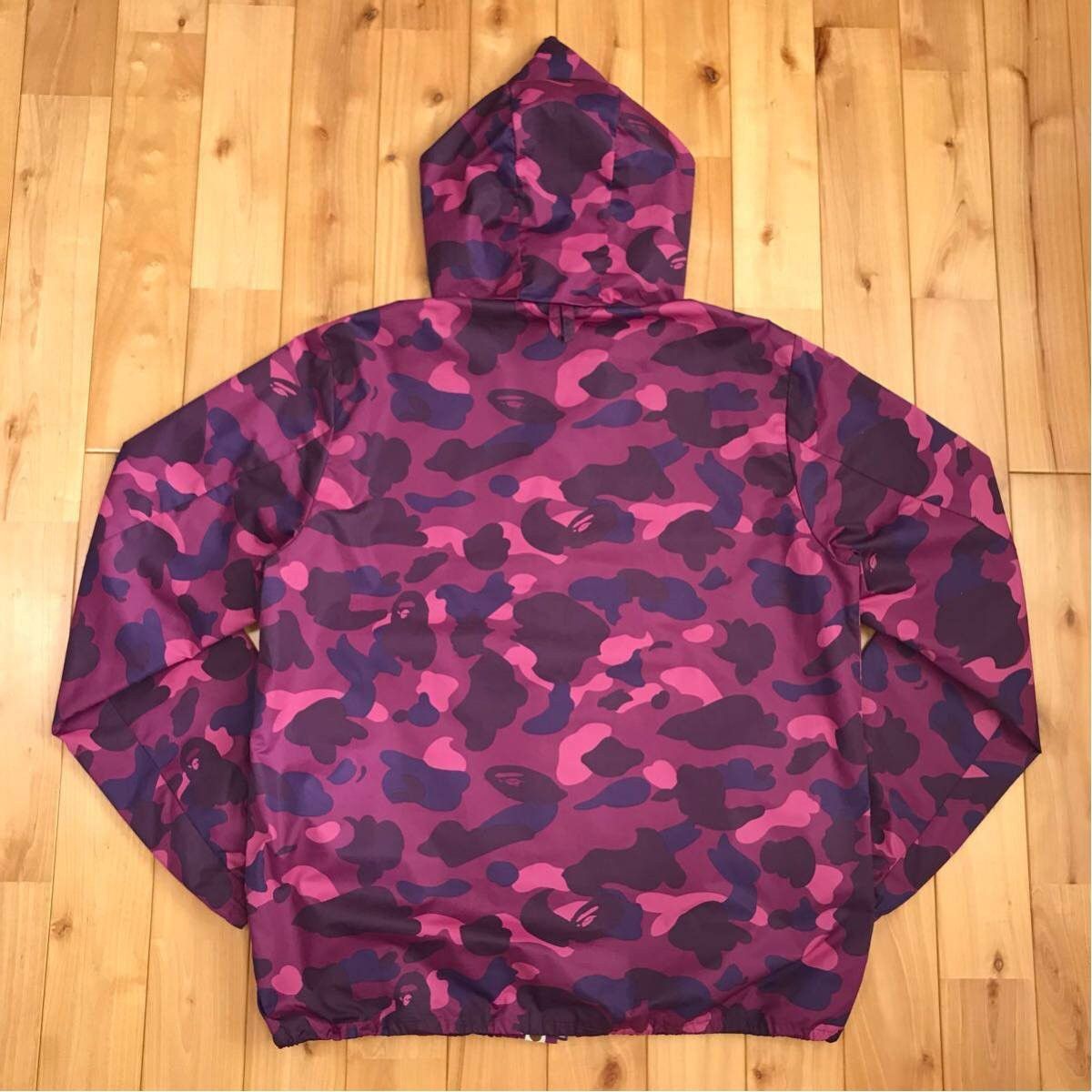 Bape BAPE purple camo mountain hoodie Size US XL / EU 56 / 4 - 5 Thumbnail