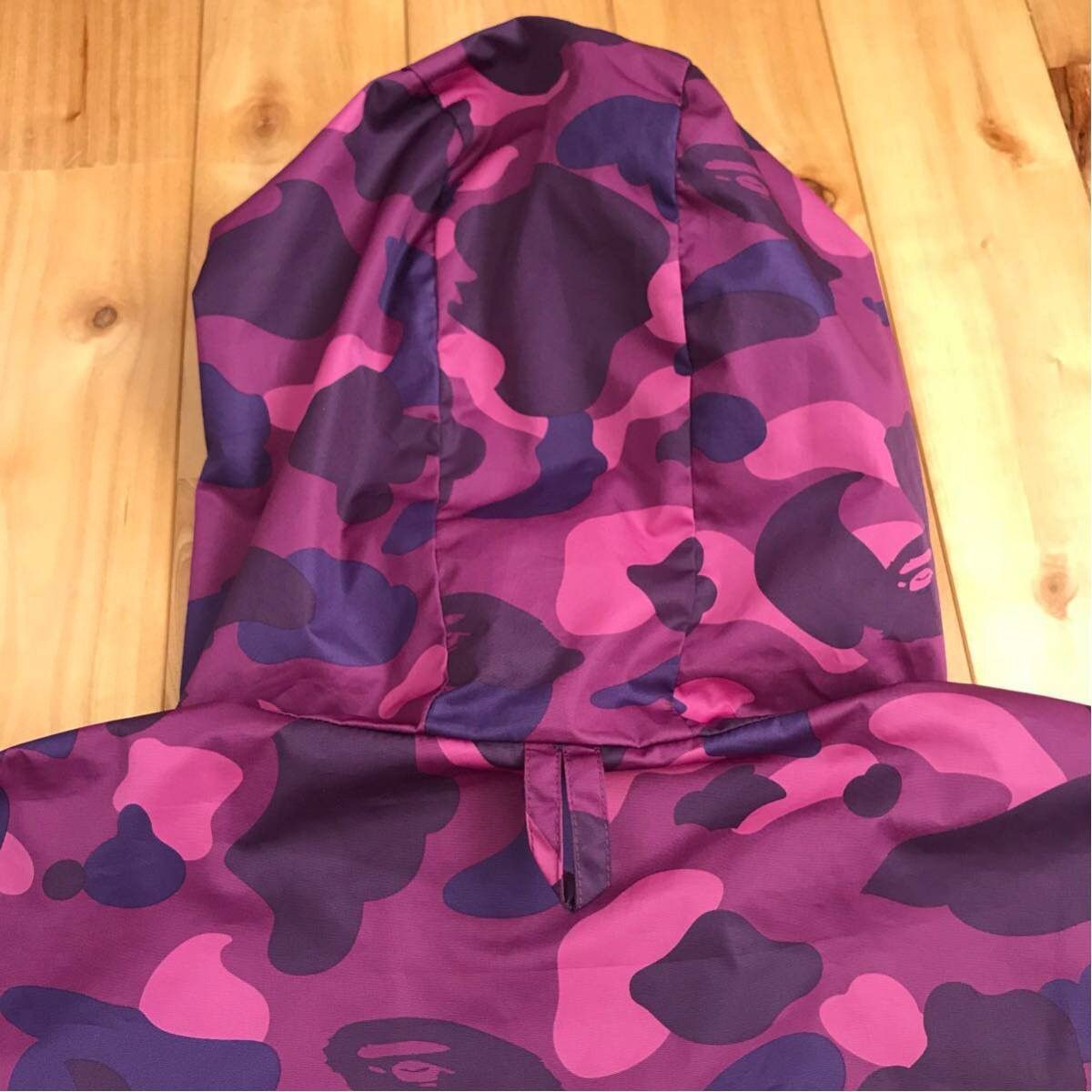 Bape BAPE purple camo mountain hoodie Size US XL / EU 56 / 4 - 6 Thumbnail