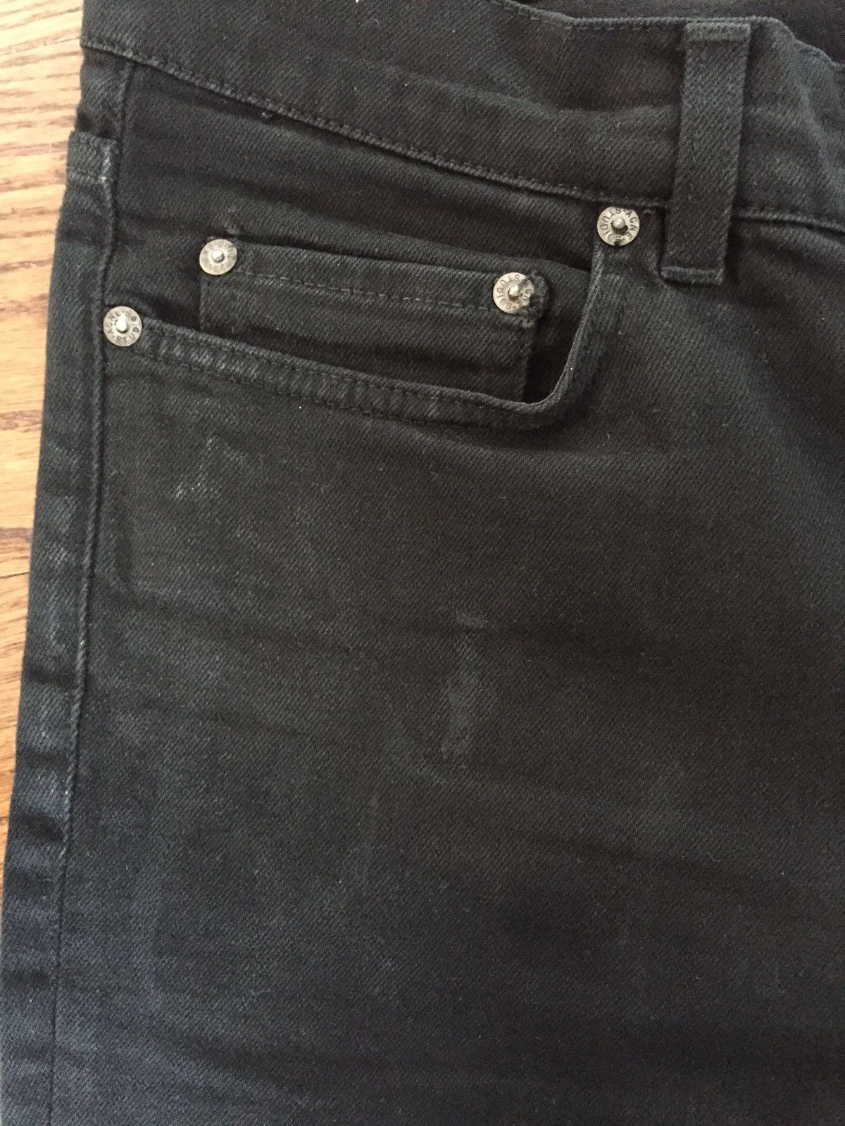 Acne Studios *FINAL DROP* Acne Black Thin Stay Cash Denim Size US 30 / EU 46 - 12 Thumbnail