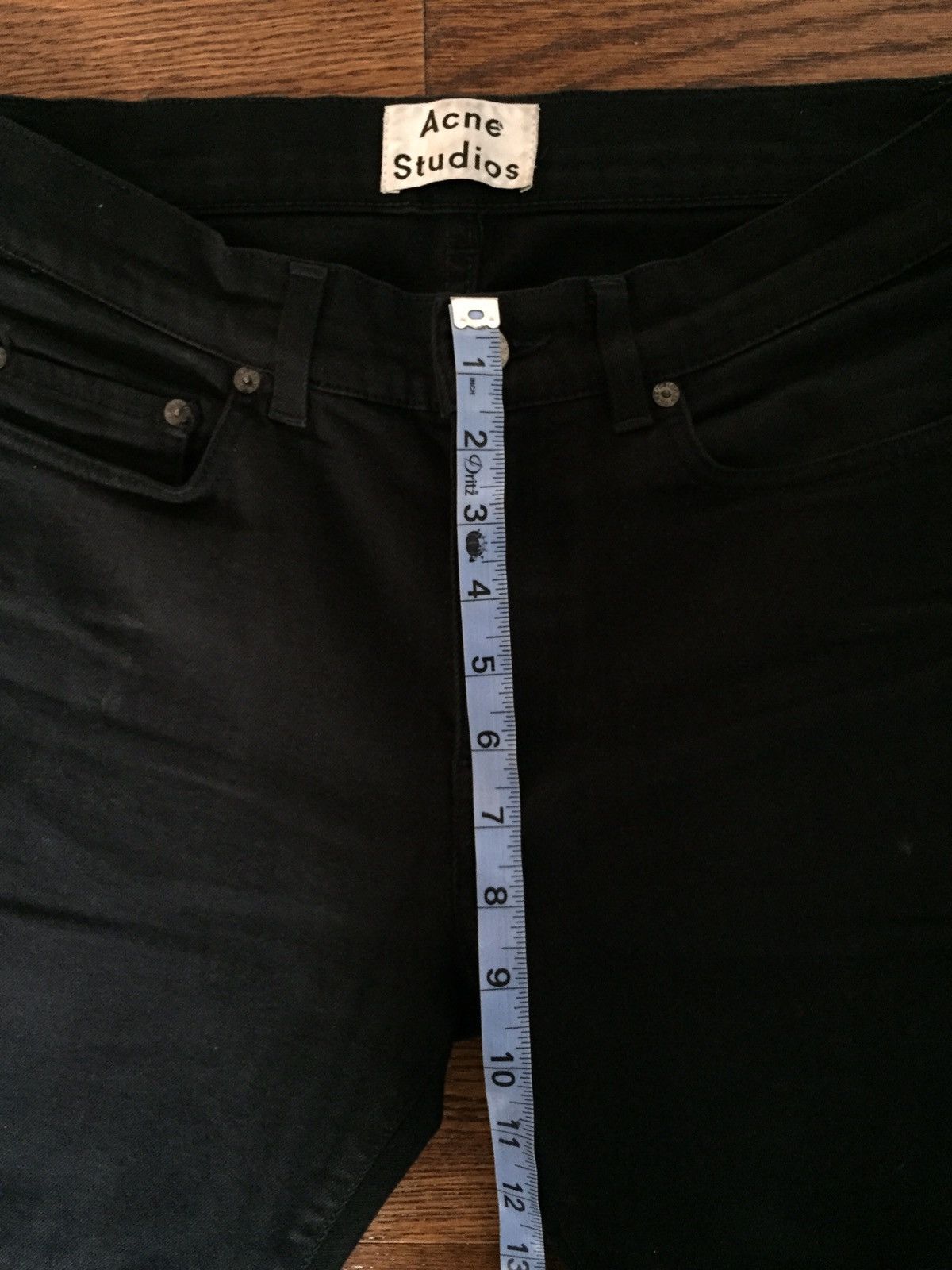 Acne Studios *FINAL DROP* Acne Black Thin Stay Cash Denim Size US 30 / EU 46 - 4 Thumbnail