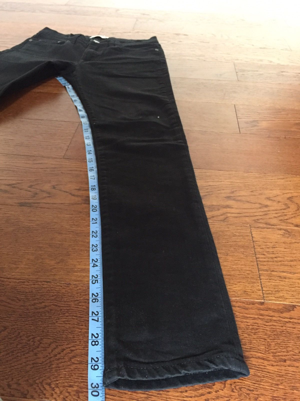 Acne Studios *FINAL DROP* Acne Black Thin Stay Cash Denim Size US 30 / EU 46 - 8 Thumbnail