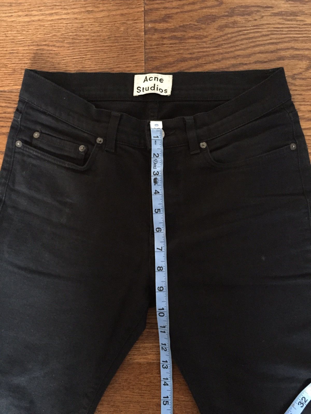 Acne Studios *FINAL DROP* Acne Black Thin Stay Cash Denim Size US 30 / EU 46 - 5 Thumbnail