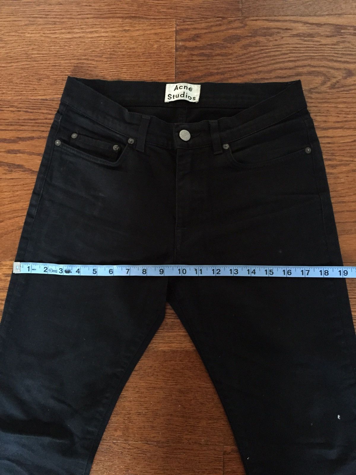 Acne Studios *FINAL DROP* Acne Black Thin Stay Cash Denim Size US 30 / EU 46 - 6 Thumbnail