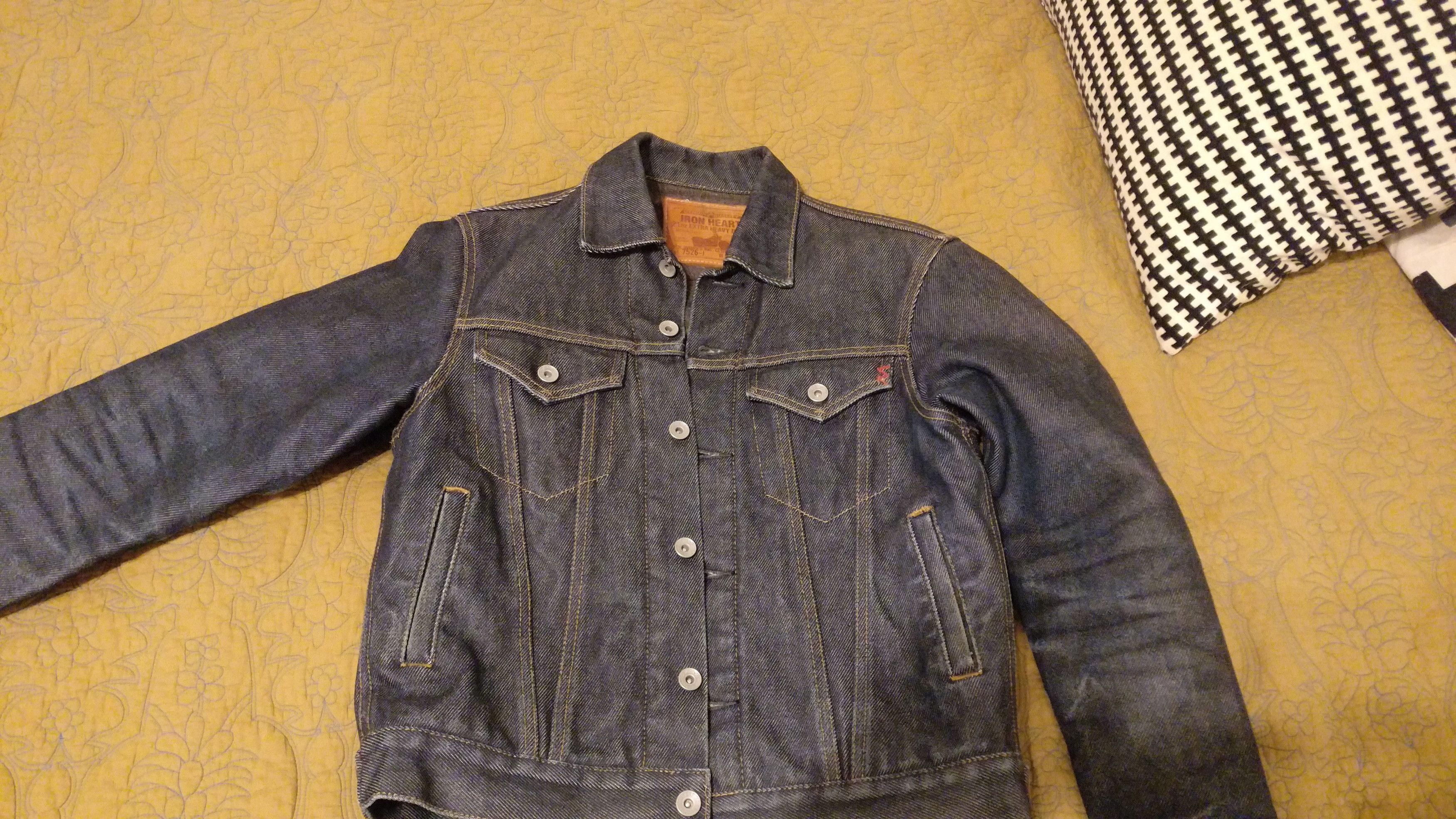 Type 3 wool lined denim jacket IH 7526-j