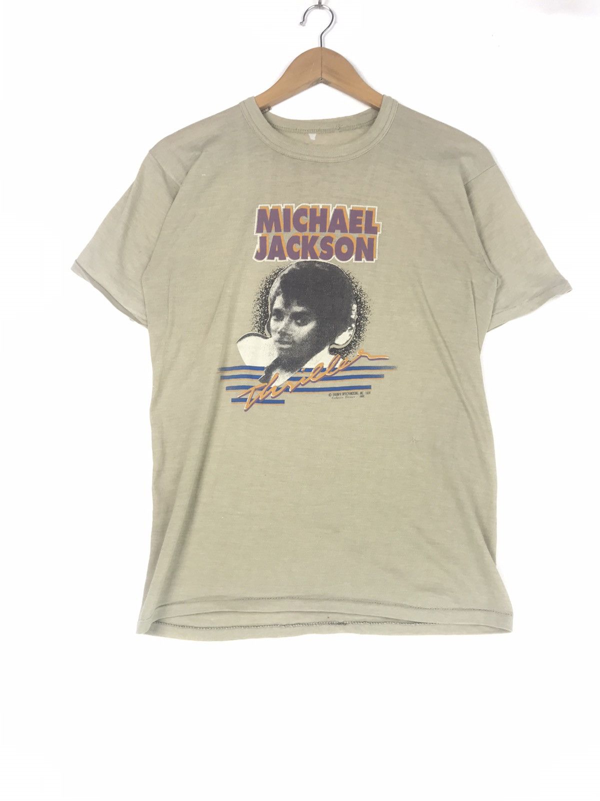 Band Tees Vintage Michael Jackson 1984 thriller Size US S / EU 44-46 / 1 - 1 Thumbnail