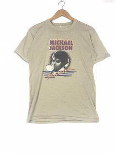 Vintage Michael Jackson Victory Concert T-Shirt Muscle Tee 1984 M