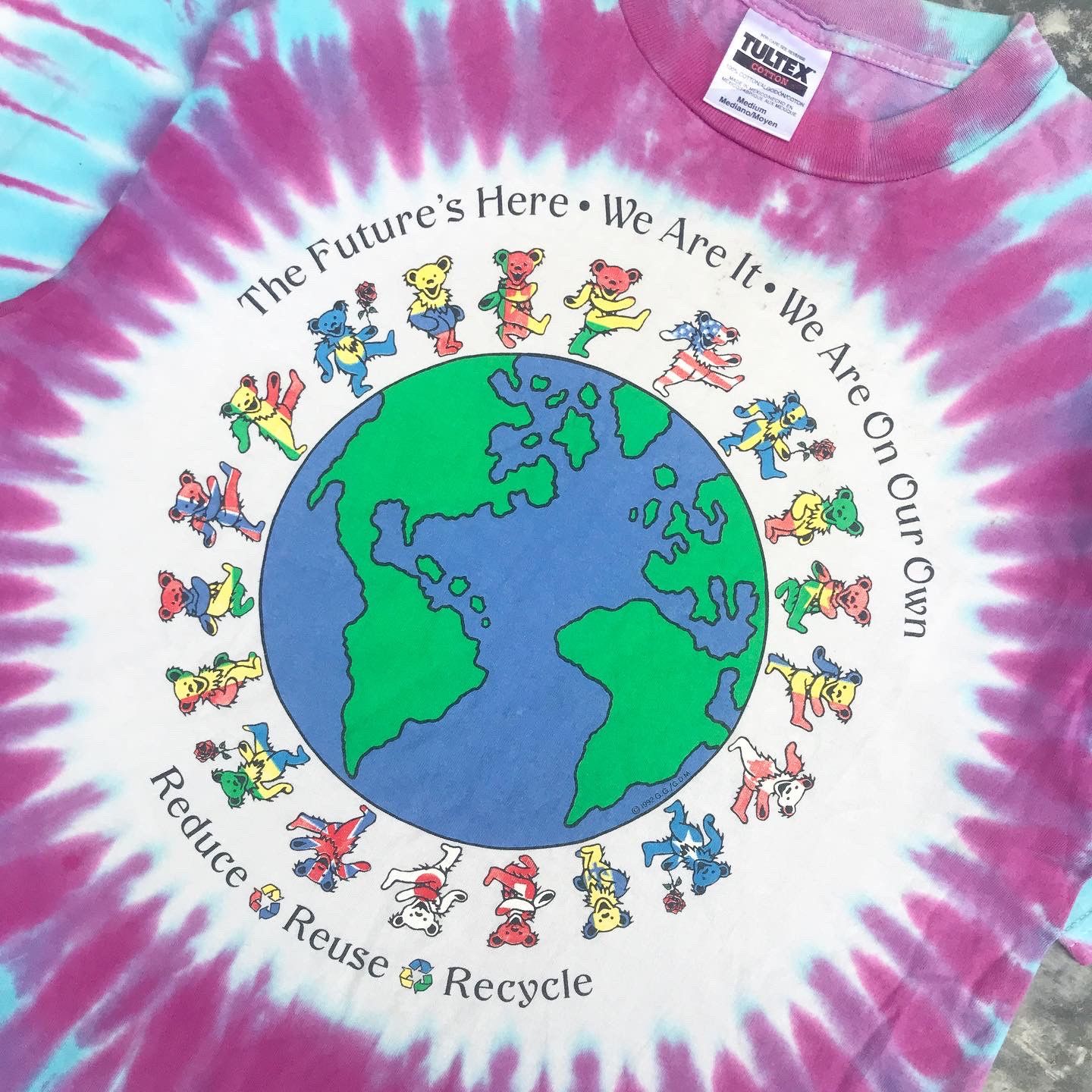 Vintage Grateful Dead c1992 reduce reuse recycle | Grailed