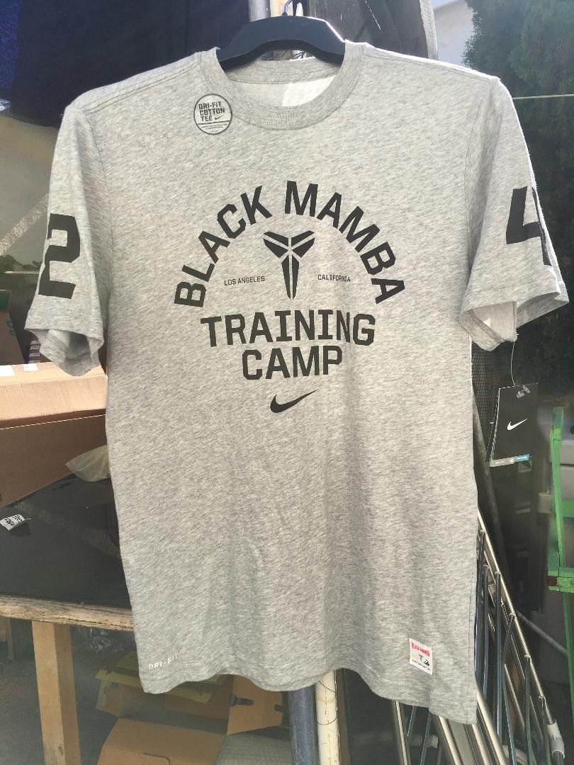 Nike, Shirts, Kobe Black Mamba Training Camp T Shirt