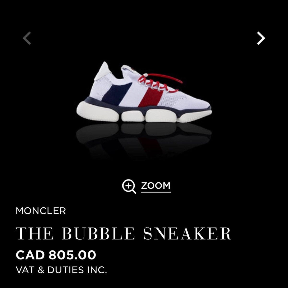 靴 MONCLER Bubble Knit Sneakers (EU43) MONCLER Bubble Knit Sneakers (EU43) Sneakers for Men - Shoes