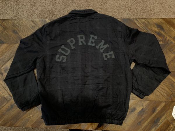 Supreme Supreme Patchwork Harrington Jacket Black SS19