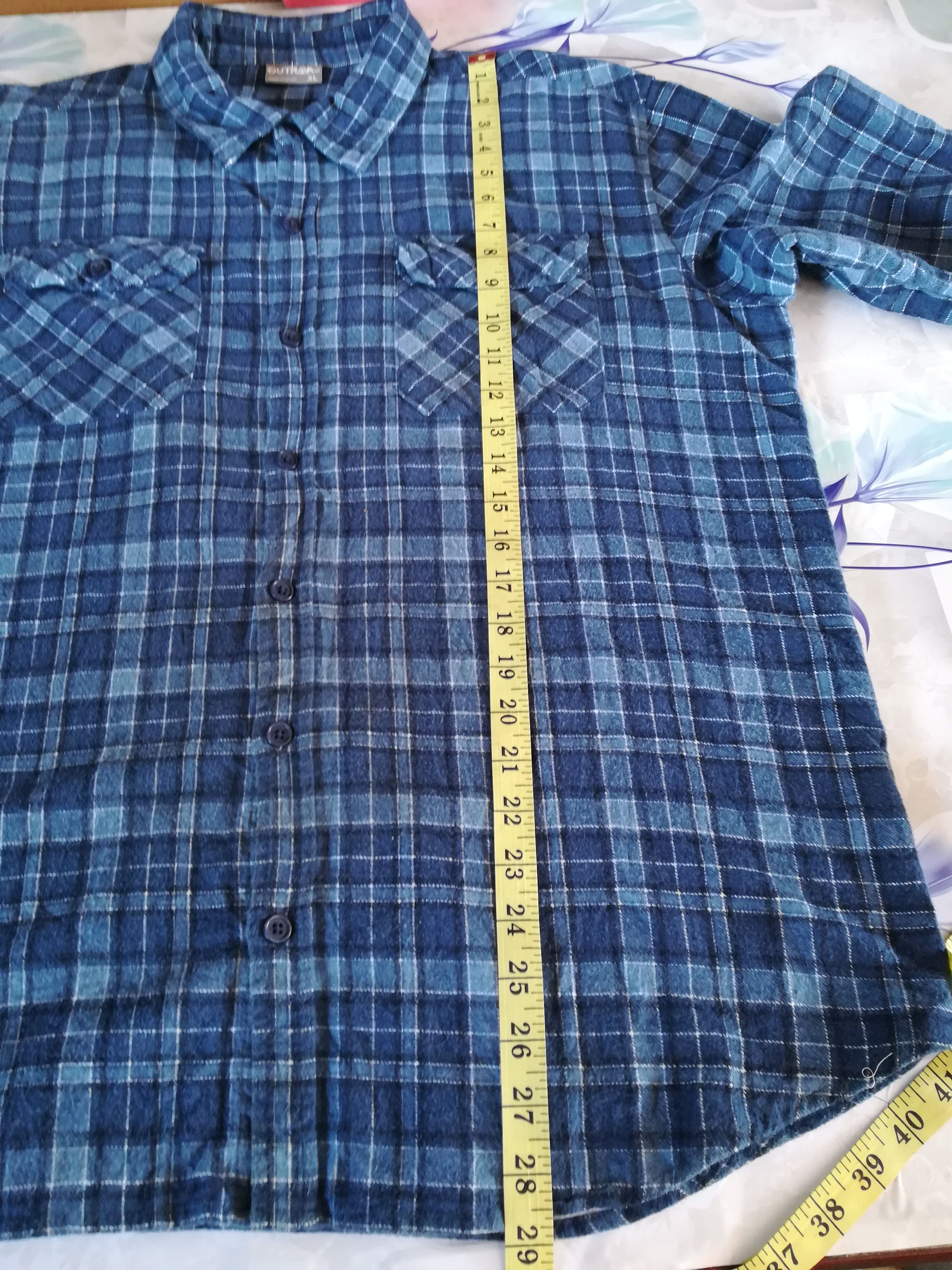 Designer × Flannel Outrak Double Pocket Flannel Size US XL / EU 56 / 4 - 4 Thumbnail