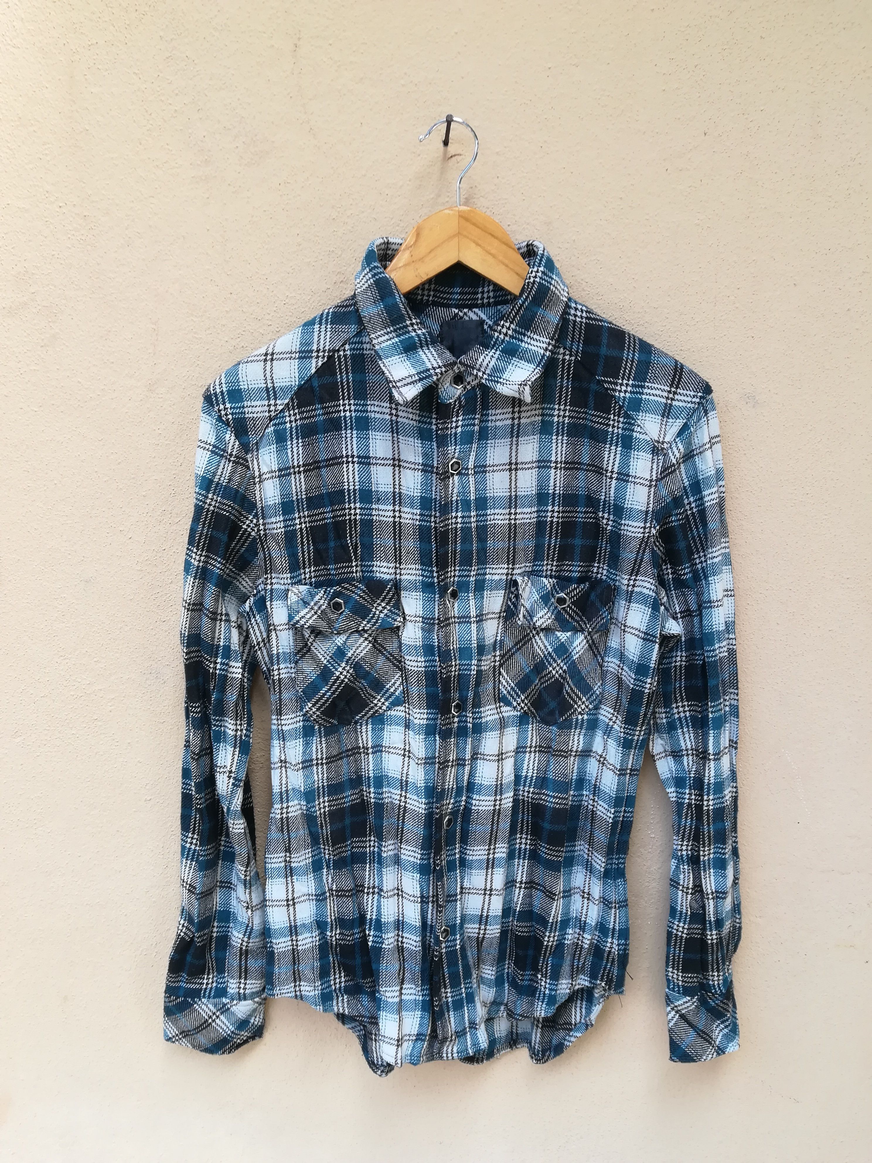 Designer × Flannel Double Pocket Flannel Size US S / EU 44-46 / 1 - 1 Thumbnail