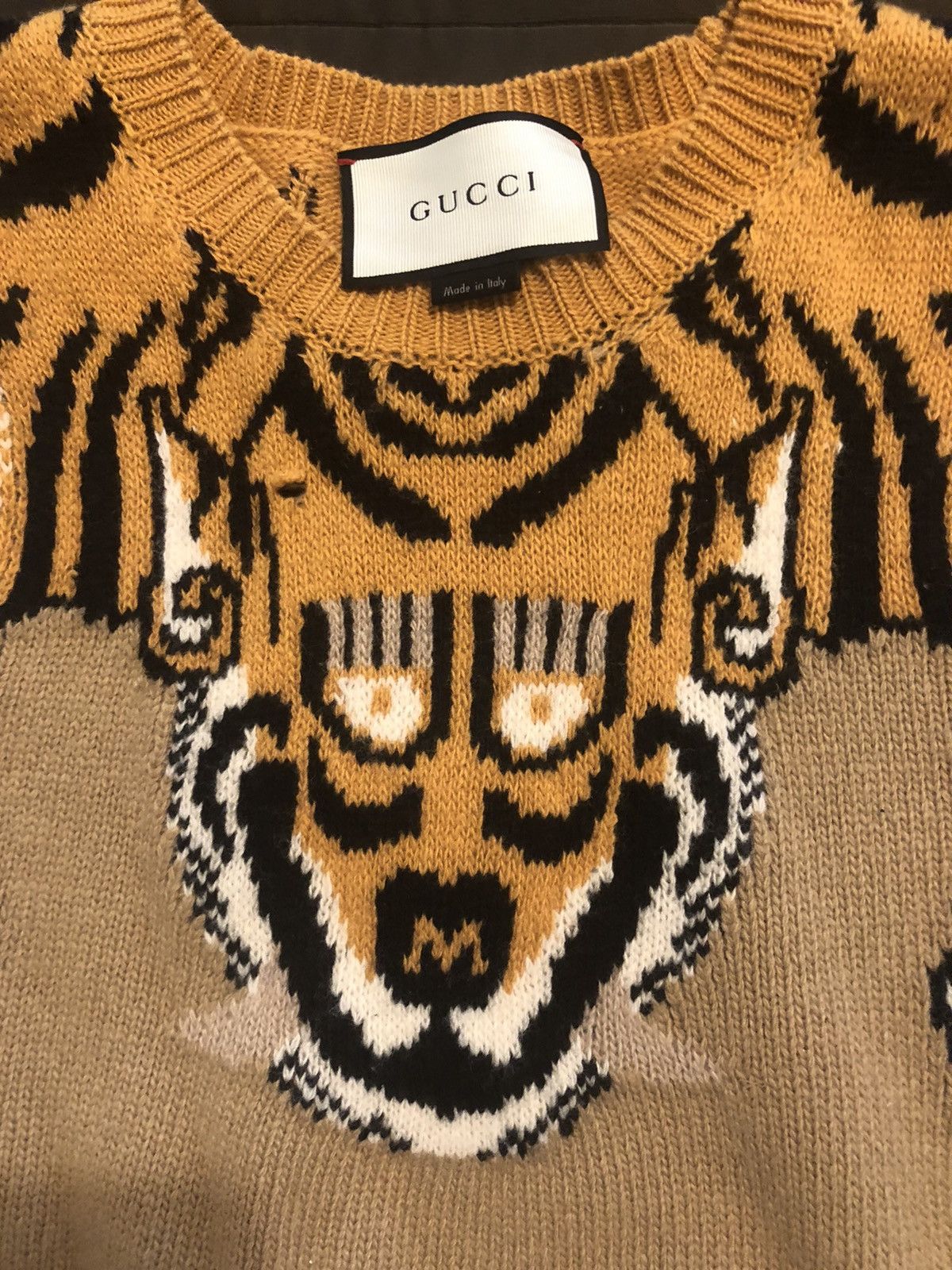 Gucci Gucci Tiger Sweater Size US M / EU 48-50 / 2 - 1 Thumbnail