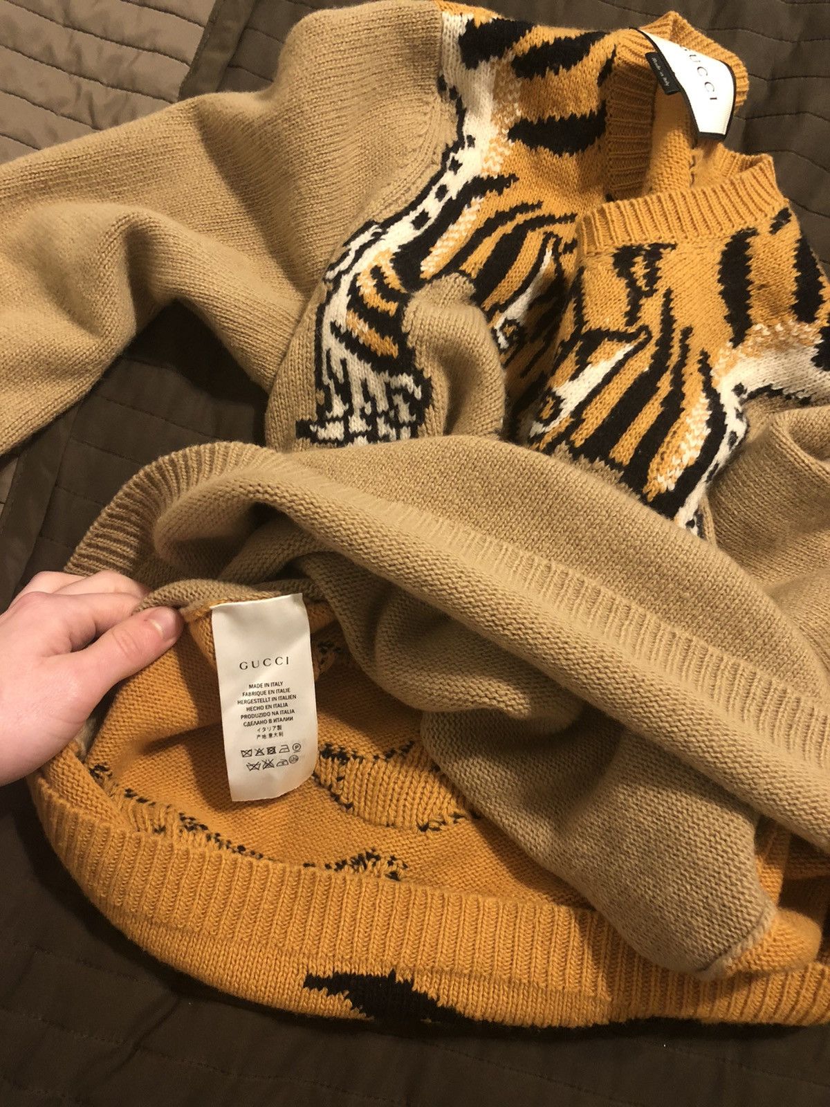 Gucci Gucci Tiger Sweater Size US M / EU 48-50 / 2 - 6 Thumbnail
