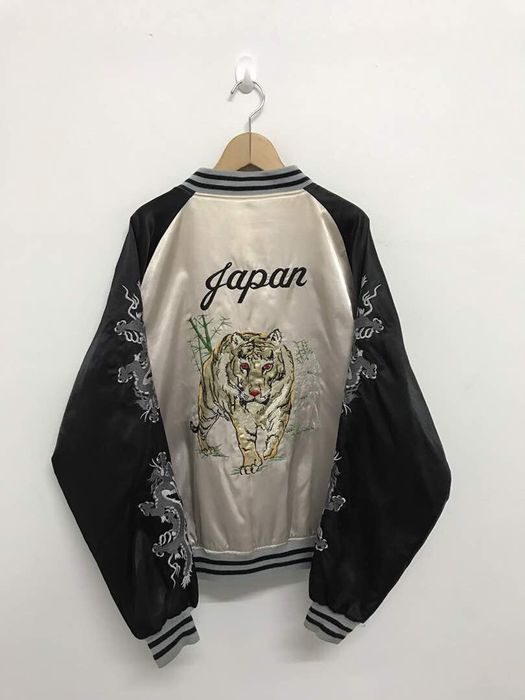 Sukajan Souvenir Jacket Sukajan Japan Yokosuka Embroidery Souvenirs