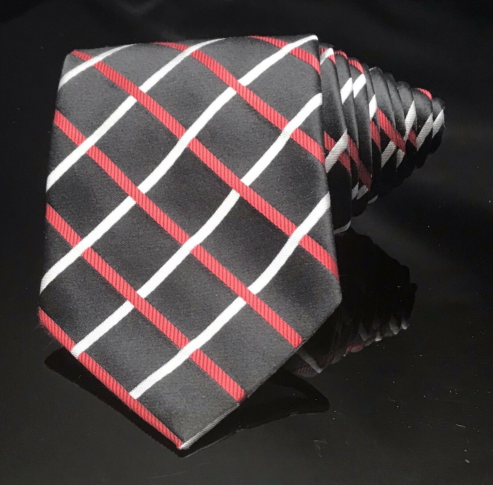 Donald Trump Signature DONALD TRUMP~ SIGNATURE COLLECTION Red Black TIE Size ONE SIZE - 2 Preview