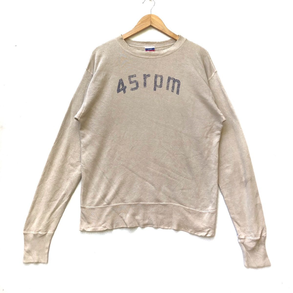 45rpm × Japanese Brand 45rpm Japanese Brand Sweatshirt Size US M / EU 48-50 / 2 - 1 Thumbnail