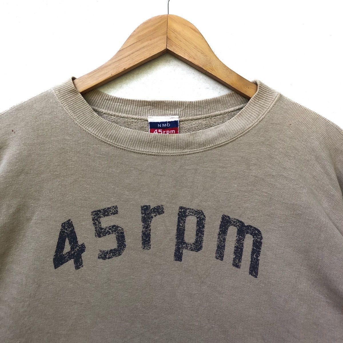 45rpm × Japanese Brand 45rpm Japanese Brand Sweatshirt Size US M / EU 48-50 / 2 - 2 Thumbnail