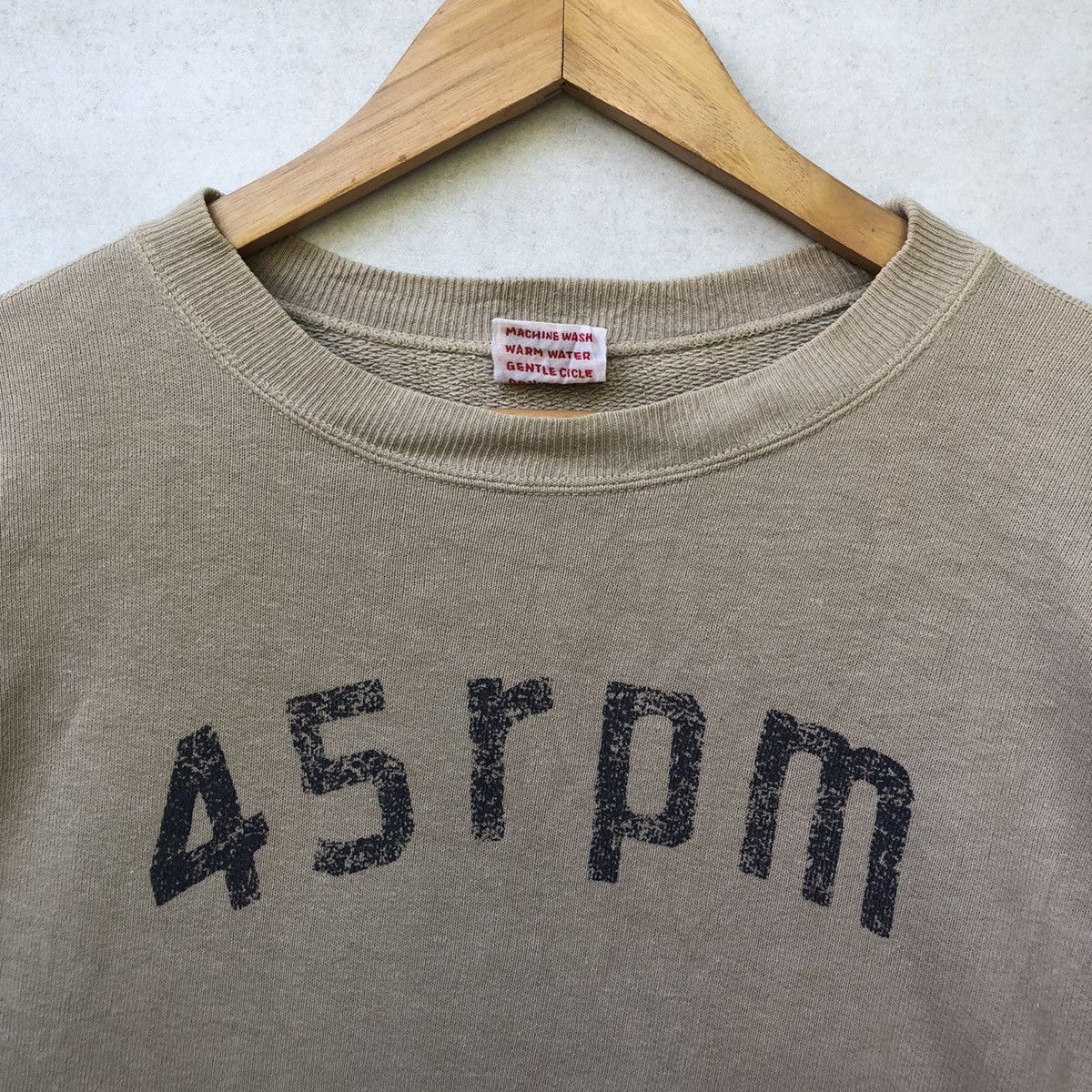45rpm × Japanese Brand 45rpm Japanese Brand Sweatshirt Size US M / EU 48-50 / 2 - 5 Thumbnail