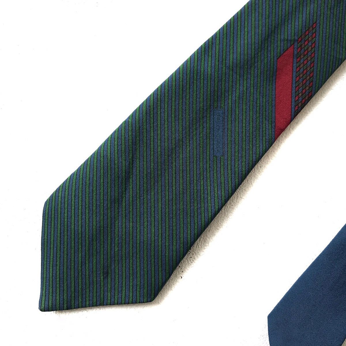 Balenciaga Made in England Balenciaga Striped Necktie Size ONE SIZE - 3 Thumbnail