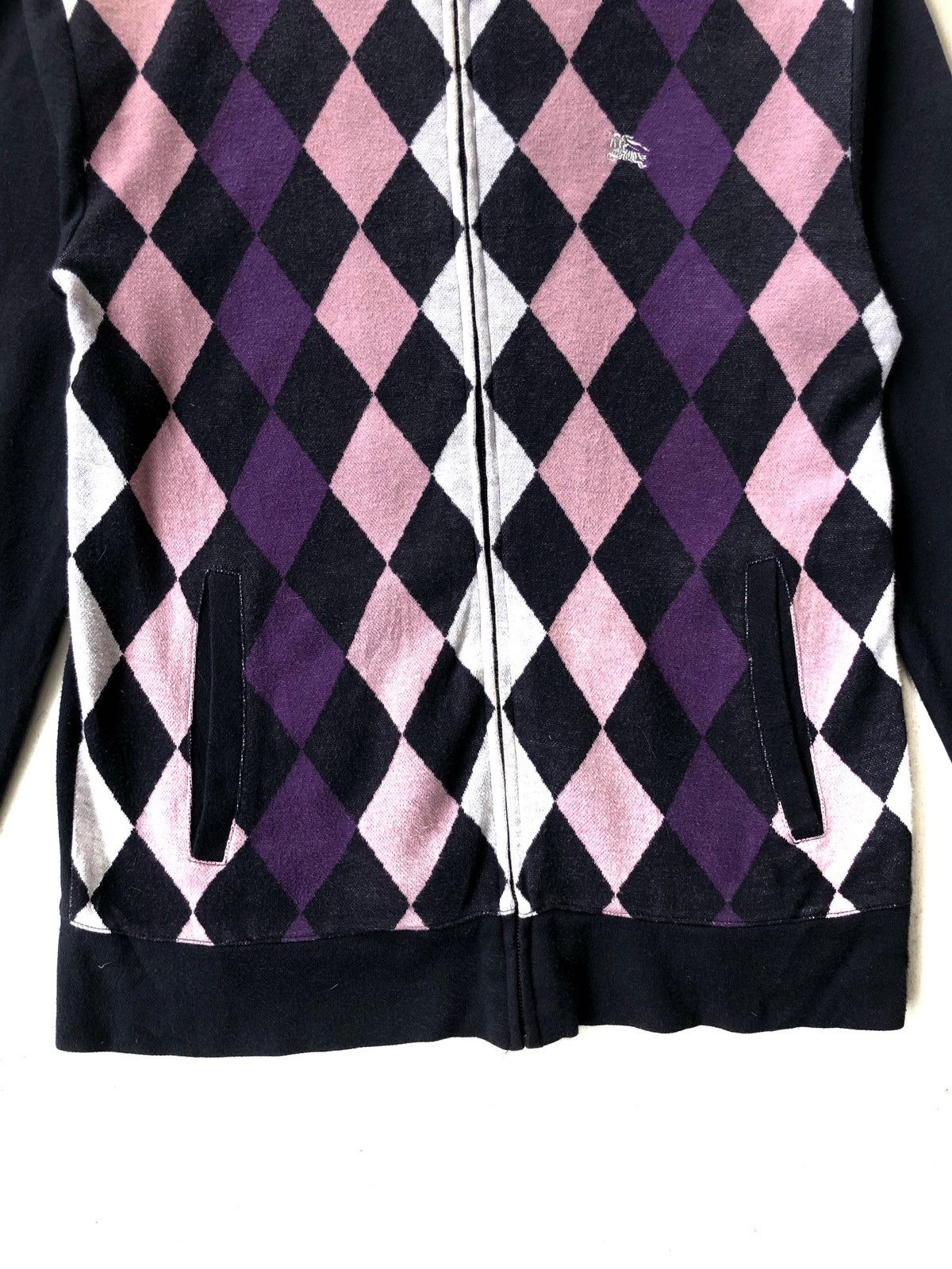 Burberry Vintage Burberry London Diamond Cult Zipper Sweater Size US S / EU 44-46 / 1 - 5 Thumbnail
