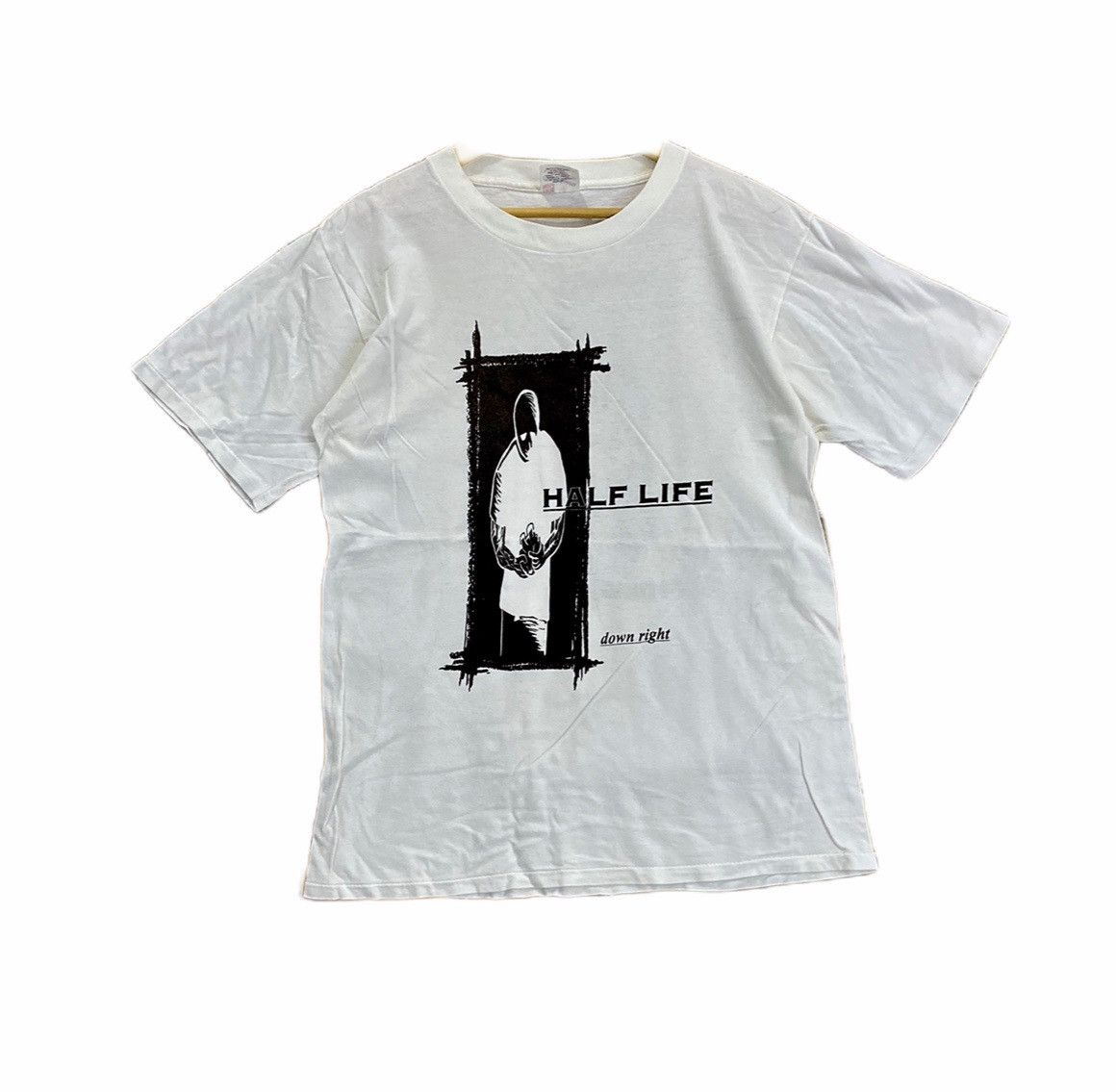 Band Tees vintage 1997 half life down right album punk rock t-shirts Size US L / EU 52-54 / 3 - 1 Thumbnail