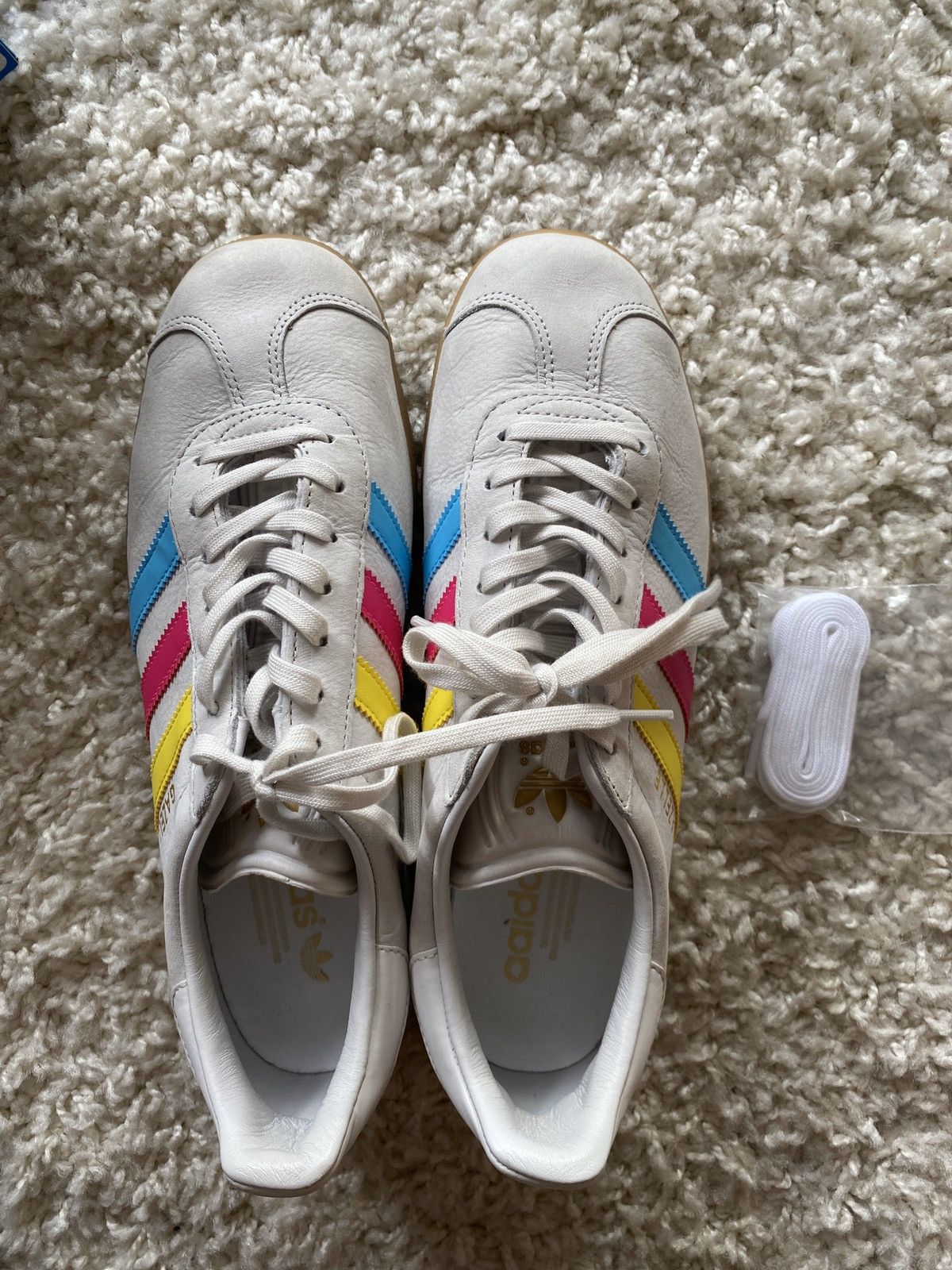 Adidas Gazelle Color Stripe Rare, Sold Out Adidas Gazelle “Color
