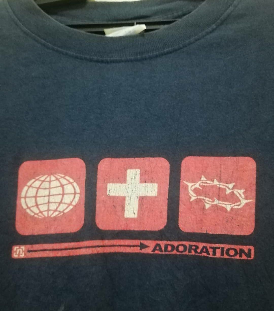 Band Tees × Vintage NEWSBOYS Adoration Tour 2004 Size US L / EU 52-54 / 3 - 3 Thumbnail