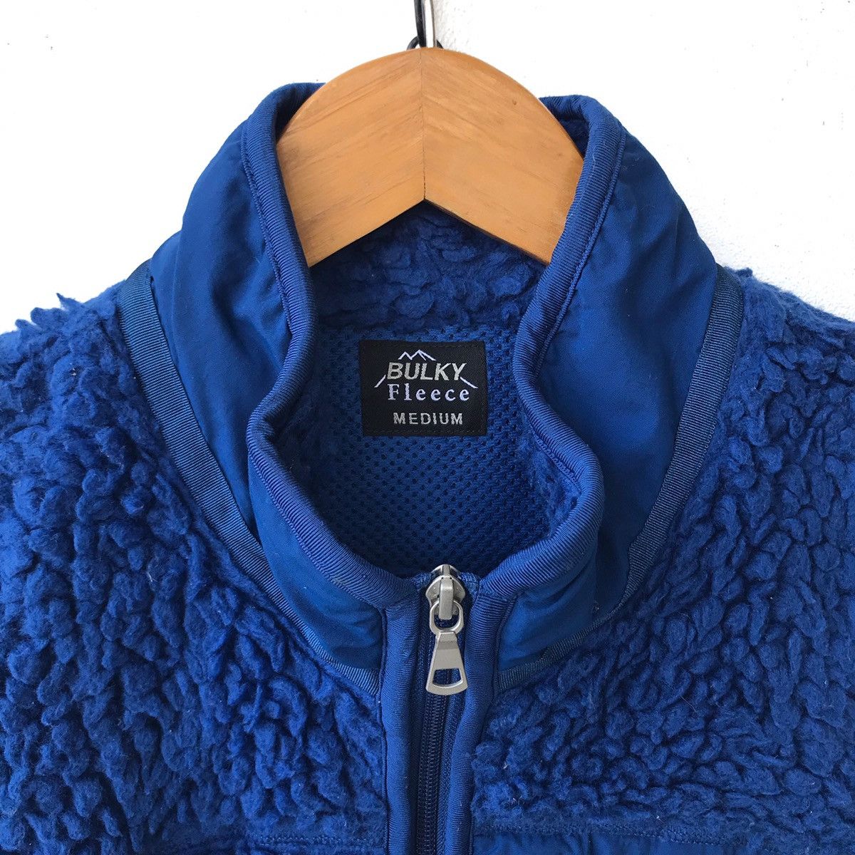 Japanese Brand Bulky Fleece Deep Pile Zipper Vest Size US M / EU 48-50 / 2 - 3 Thumbnail