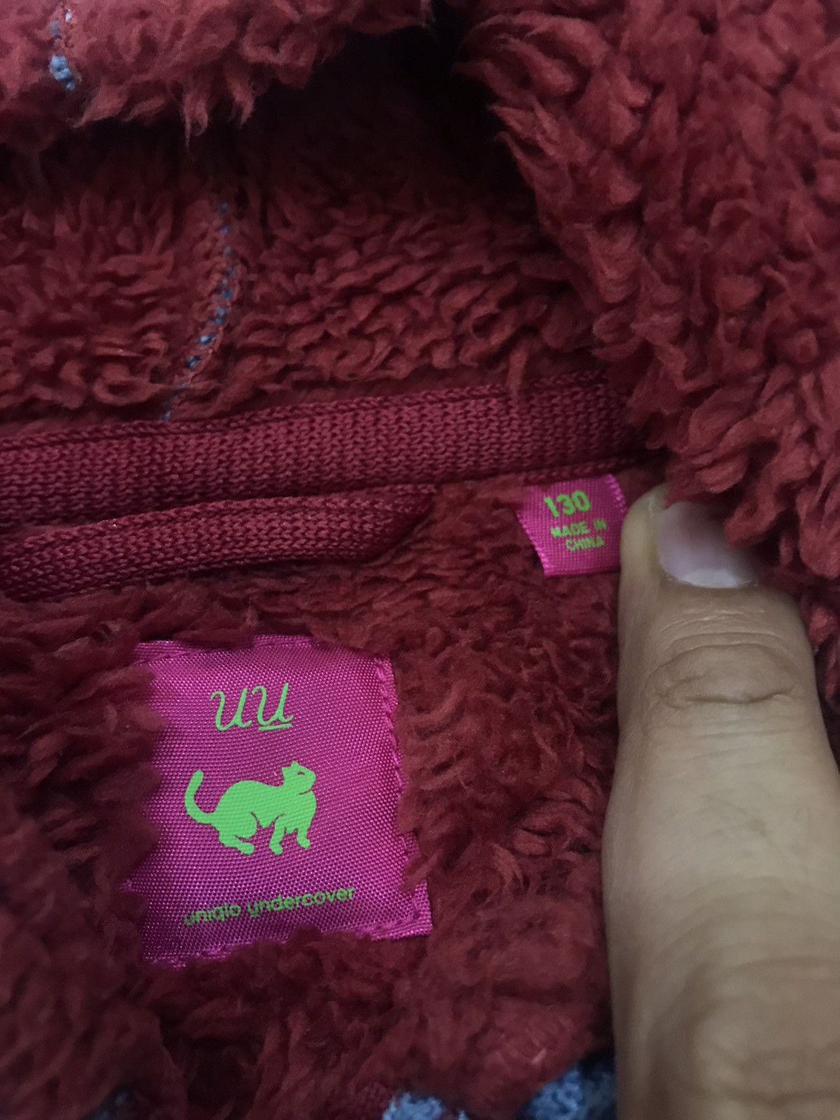 Undercover × Uniqlo Undercover x Uniqlo Fleece Jacket Hoodie size S Size US XXS / EU 40 - 4 Thumbnail