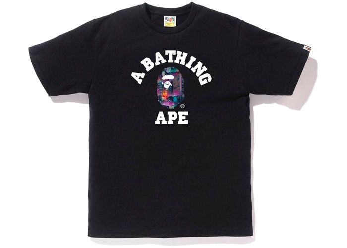 Bape BAPE Neon Tokyo College Tee Black Size US M / EU 48-50 / 2 - 1 Thumbnail