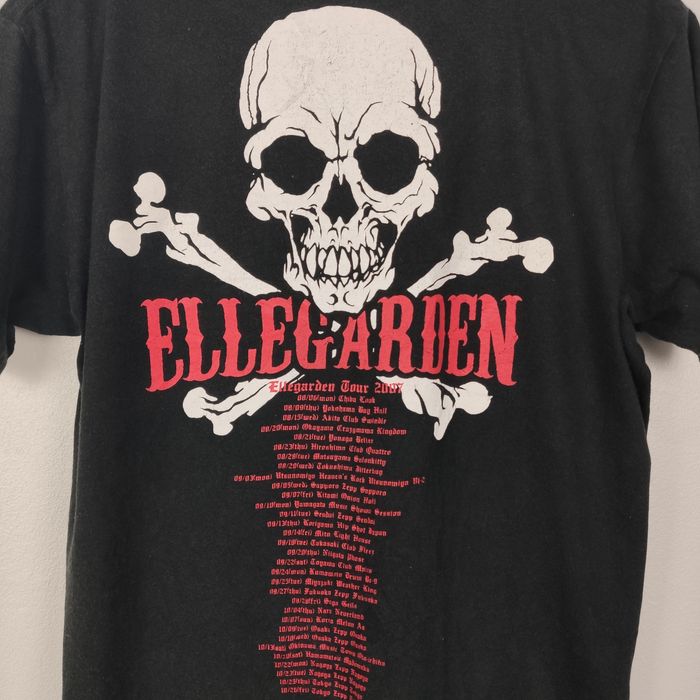 Very Rare ELLEGARDEN JAPANESE ROCK BAND T SHIRT/SKULLSHIT | Grailed