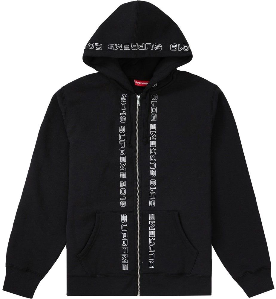 Supreme topline zip up 2024 sweatshirt