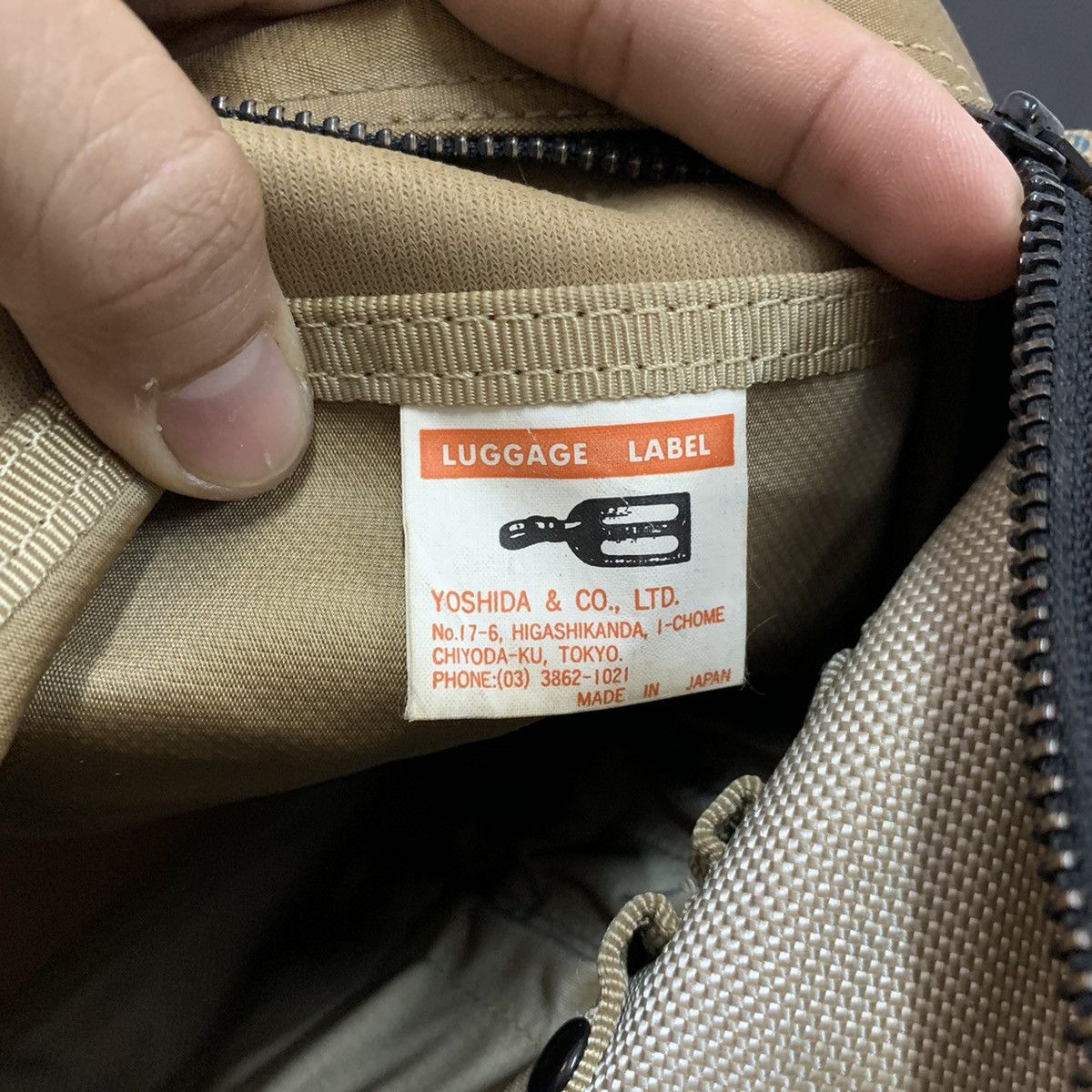 Japanese Brand Luggage Label Document Laptop Bag Size ONE SIZE - 9 Thumbnail