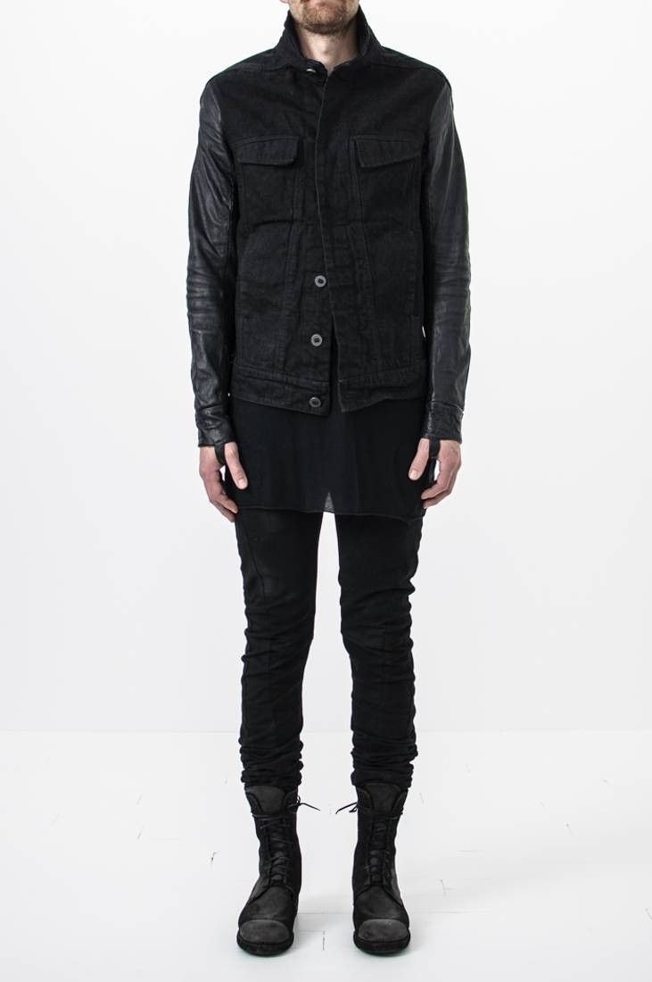 Boris Bidjan Saberi TEJANA Leather Sleeves Size US M / EU 48-50 / 2 - 2 Thumbnail