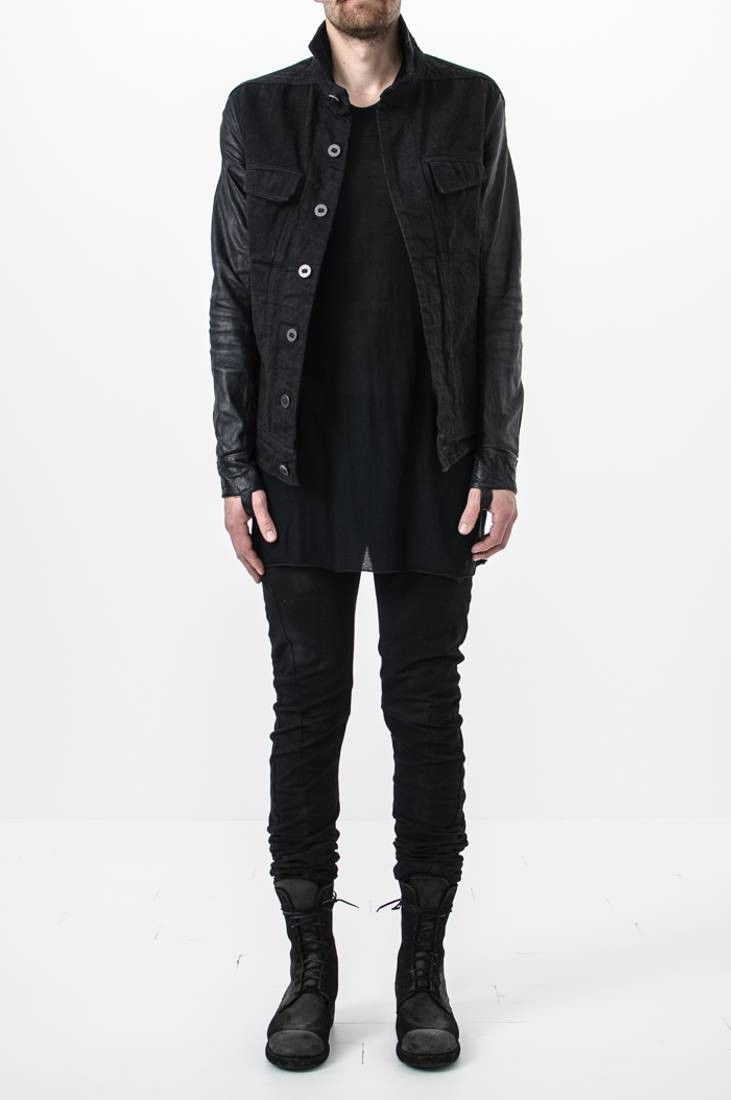 Boris Bidjan Saberi TEJANA Leather Sleeves Size US M / EU 48-50 / 2 - 1 Thumbnail