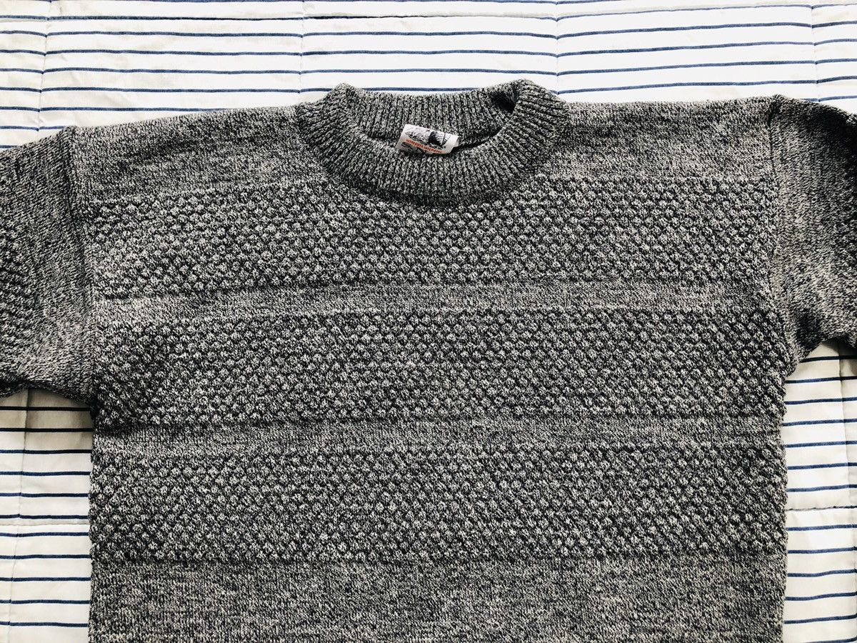S.N.S. Herning S.N.S HERNING Fisherman Sweater L Gray Melange Crew Neck Size US L / EU 52-54 / 3 - 3 Thumbnail