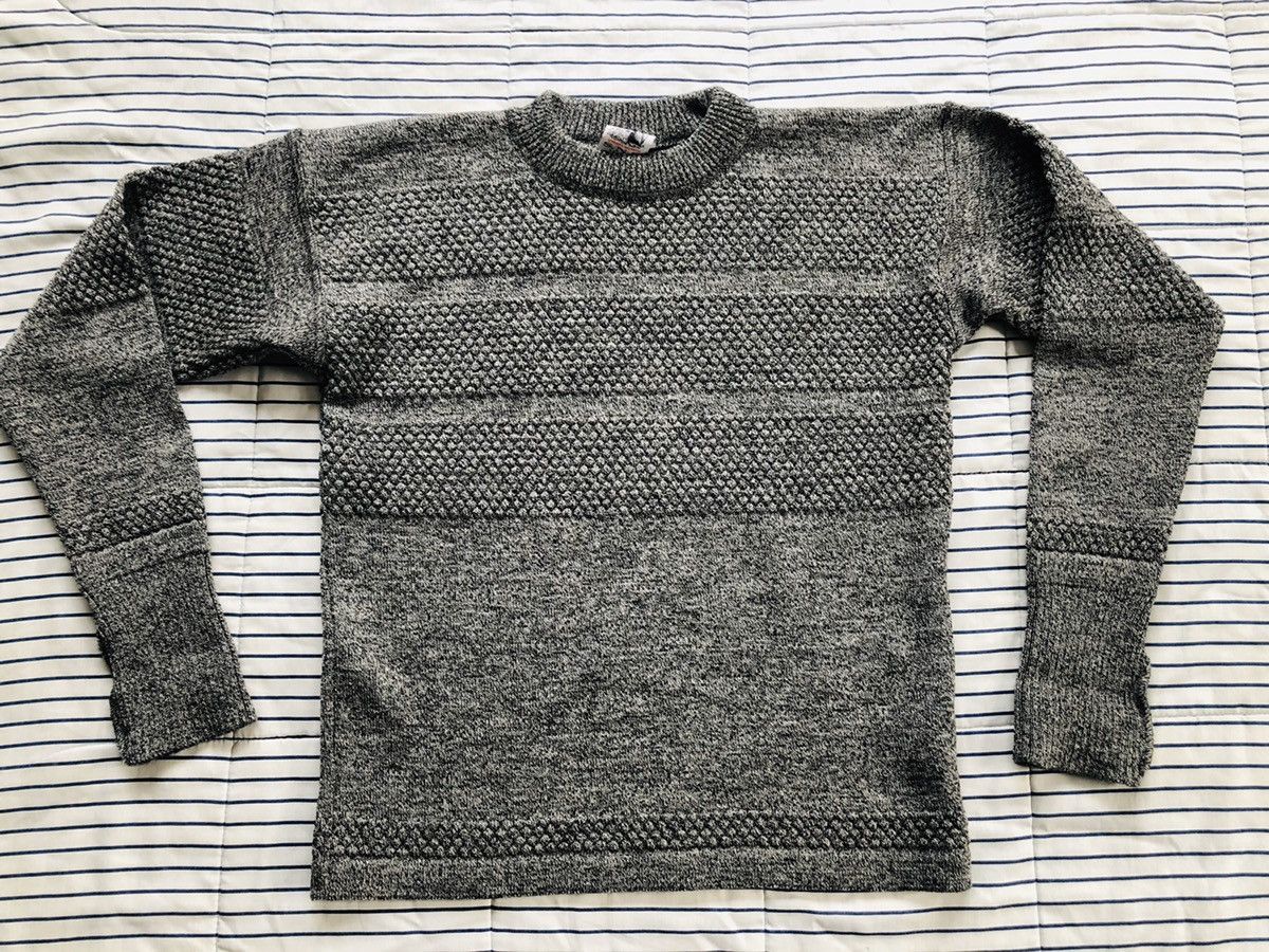 S.N.S. Herning S.N.S HERNING Fisherman Sweater L Gray Melange Crew Neck Size US L / EU 52-54 / 3 - 1 Thumbnail