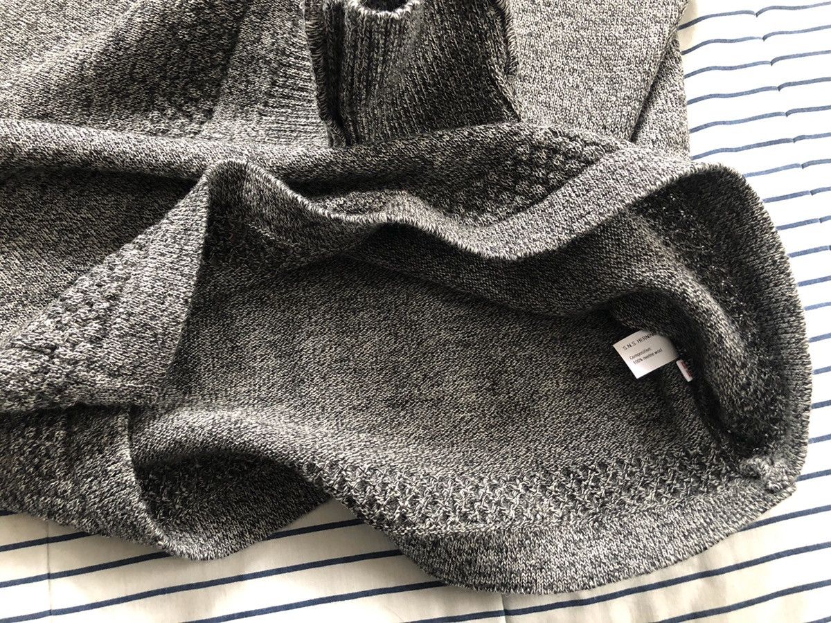 S.N.S. Herning S.N.S HERNING Fisherman Sweater L Gray Melange Crew Neck Size US L / EU 52-54 / 3 - 8 Thumbnail