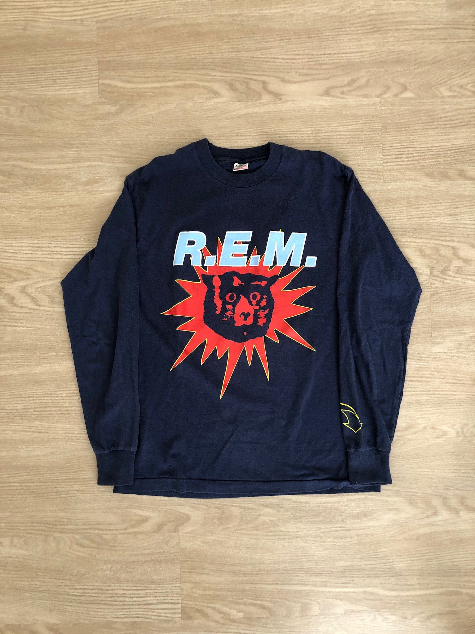 Vintage Vtg 90s R.E.M T shirt long sleeve | Grailed