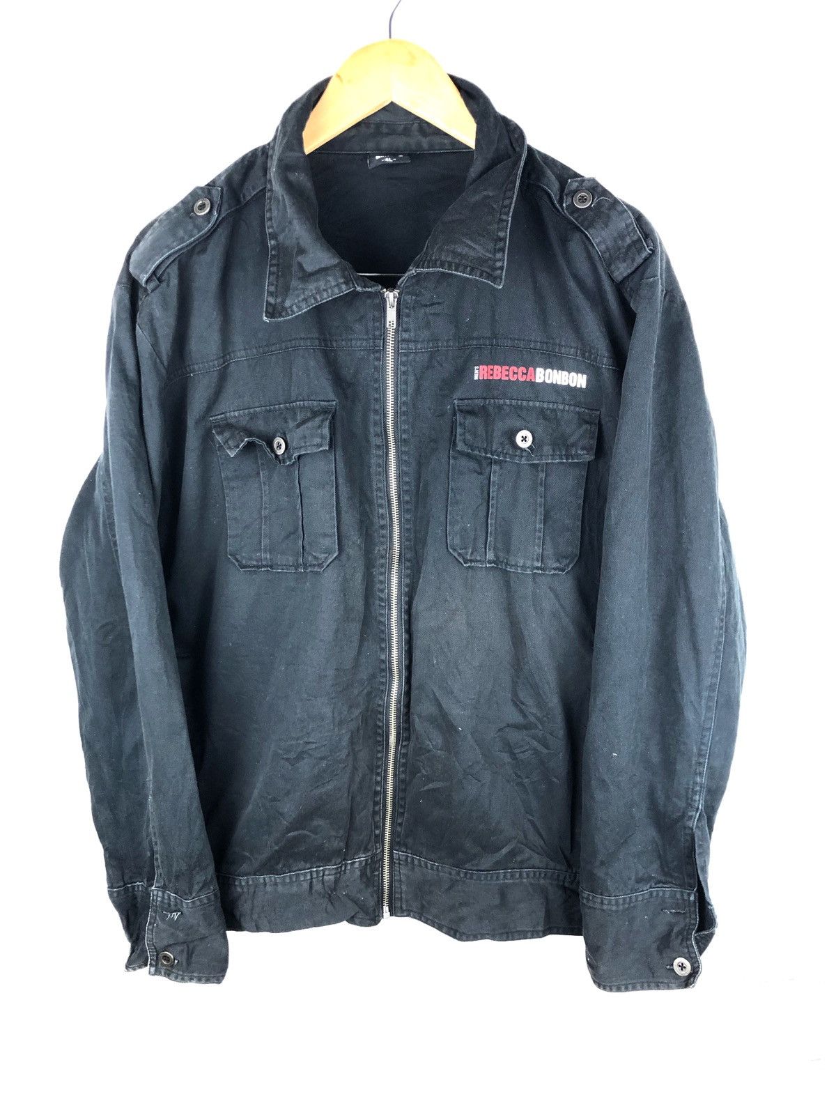 If Six Was Nine Japanese Brand Mens Rebecca Bonbon zipper jacket Size US XL / EU 56 / 4 - 2 Thumbnail