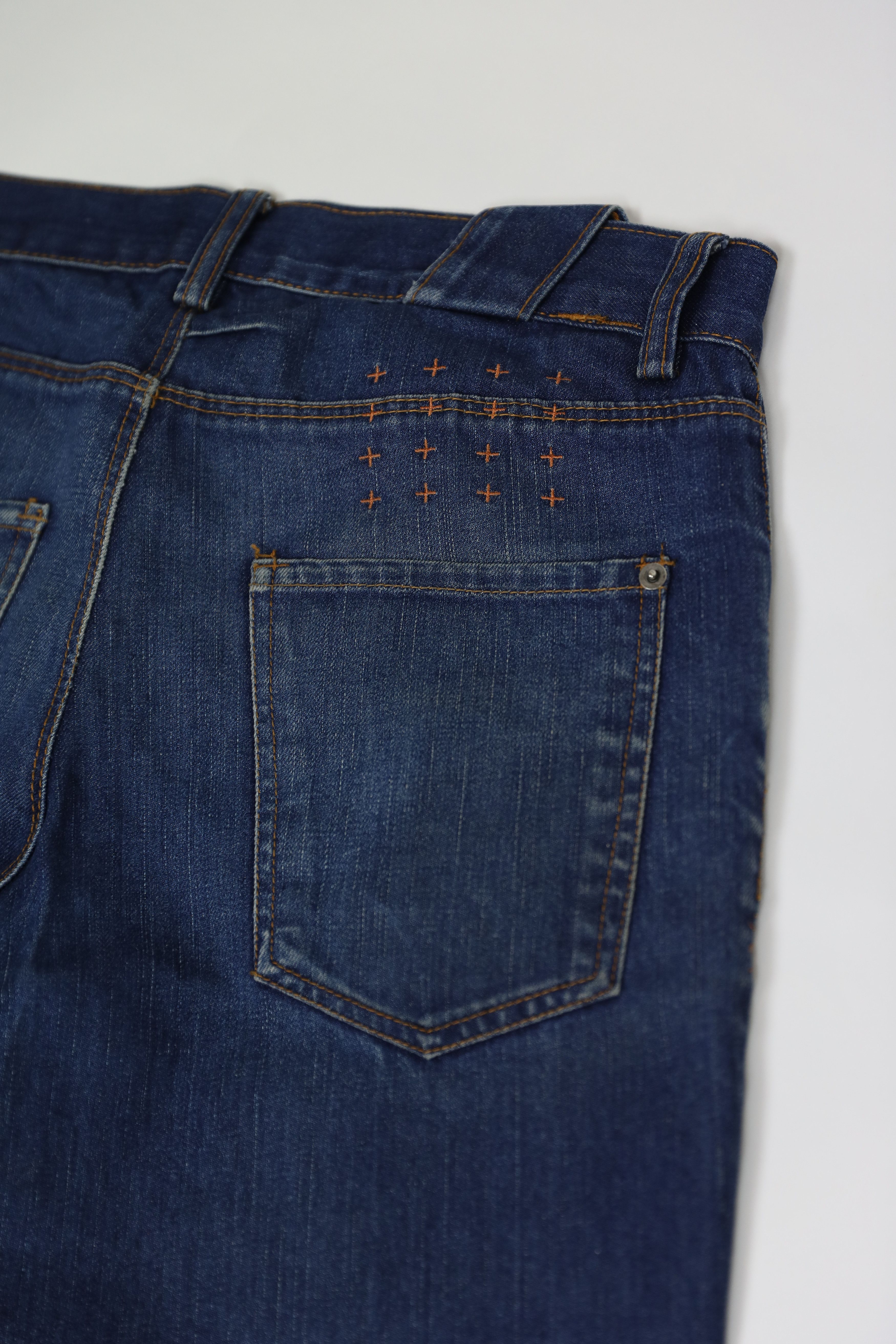 Ksubi Blue Jeans With Orange Stitch Size US 32 / EU 48 - 6 Thumbnail