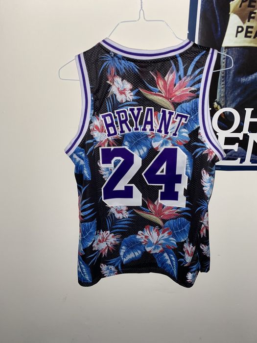 Kobe bryant 2024 floral jersey