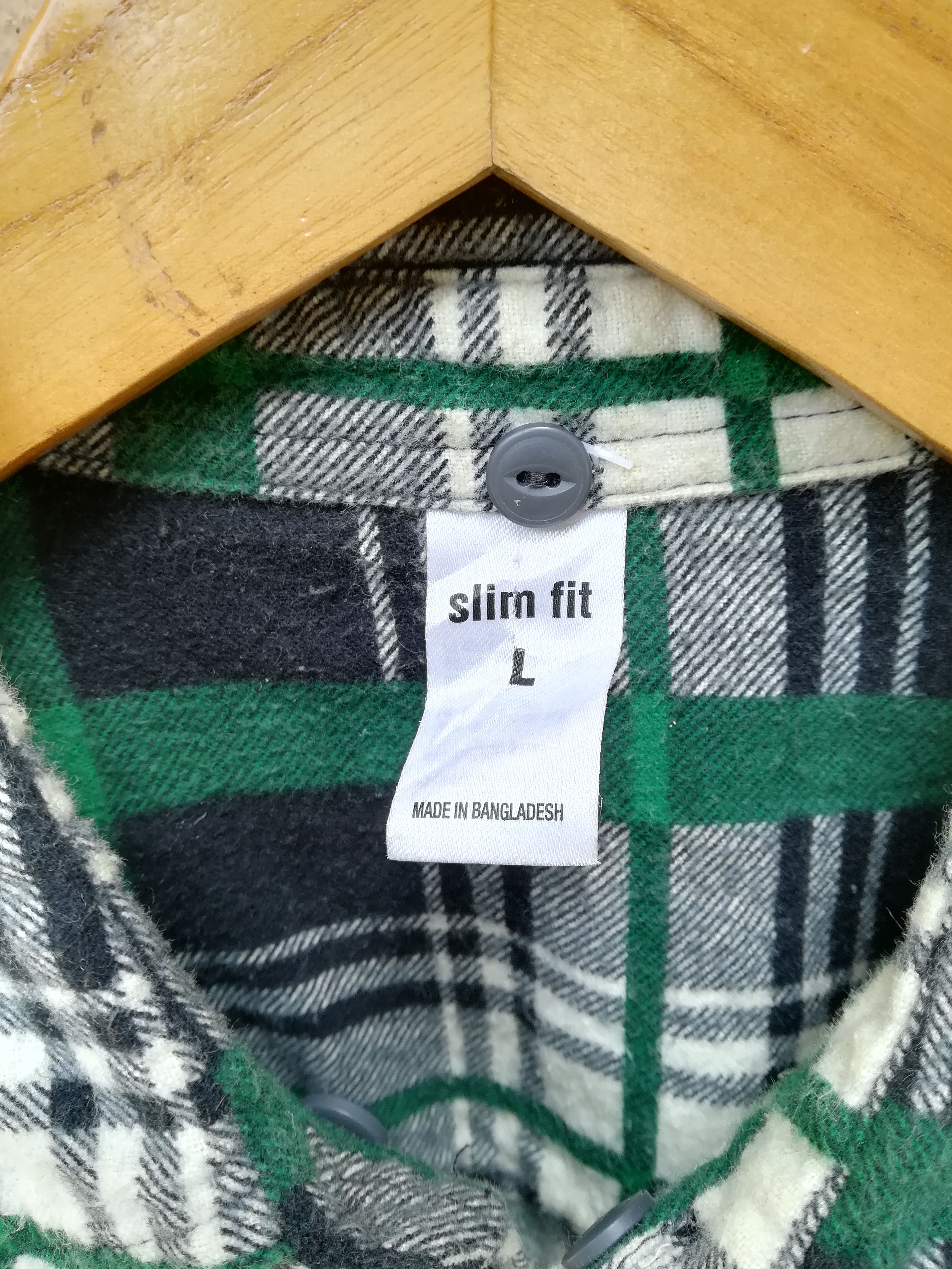 Designer × Flannel Double Pocket Checkered Flannel Size US L / EU 52-54 / 3 - 2 Thumbnail
