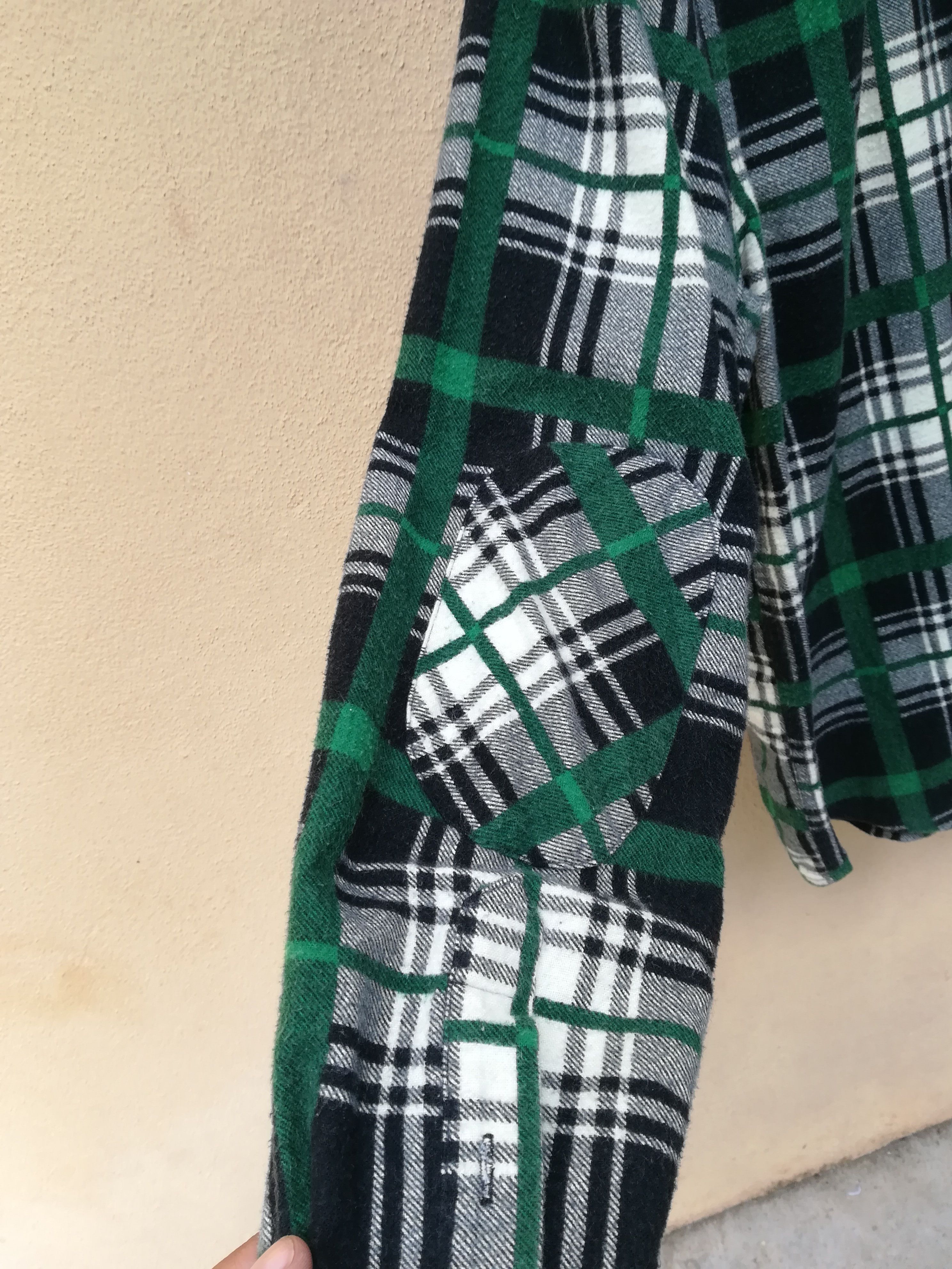 Designer × Flannel Double Pocket Checkered Flannel Size US L / EU 52-54 / 3 - 3 Thumbnail