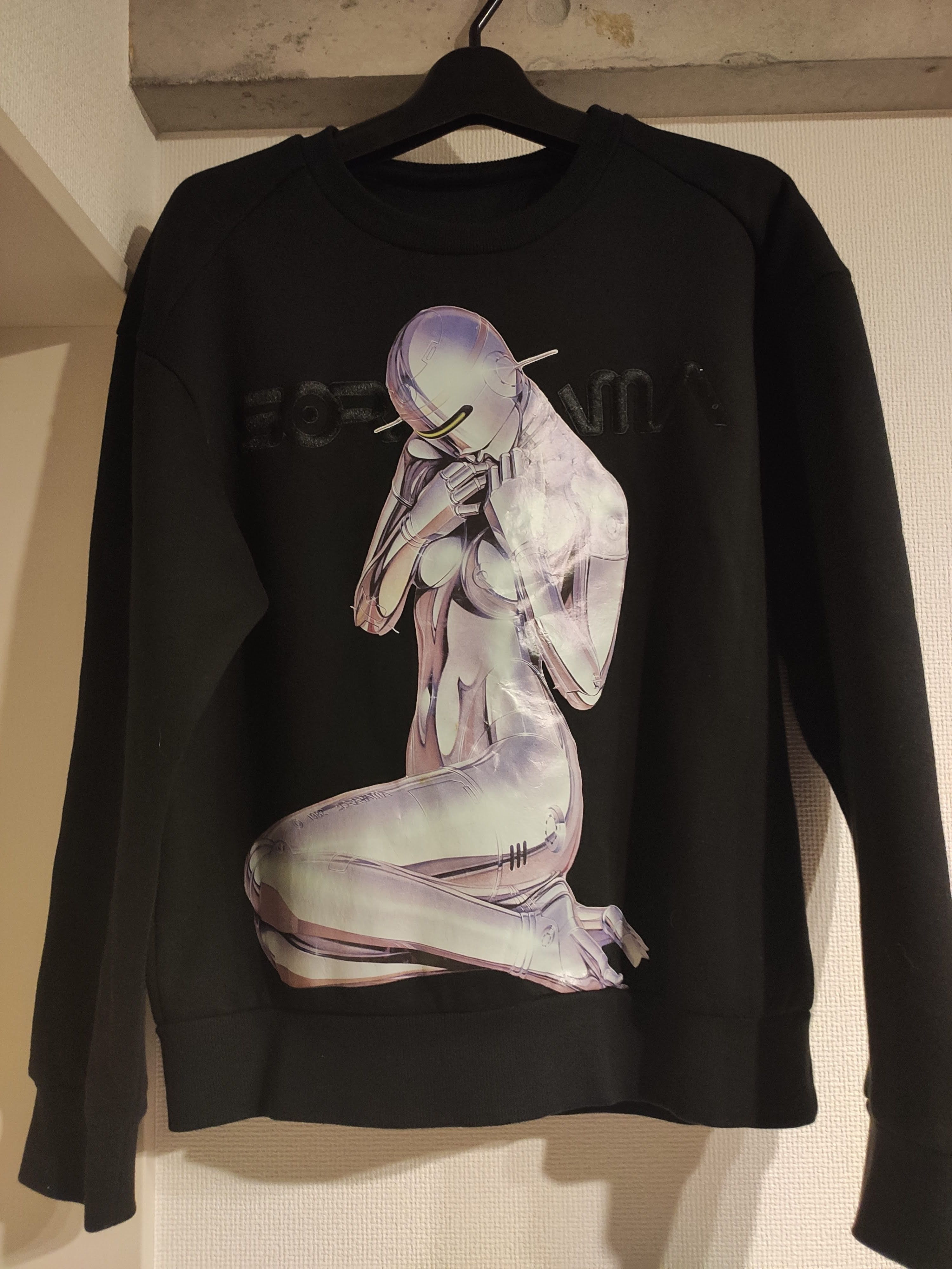 Juun.J Juun J x Hajime Sorayama Sexy Robot Crewneck | Grailed