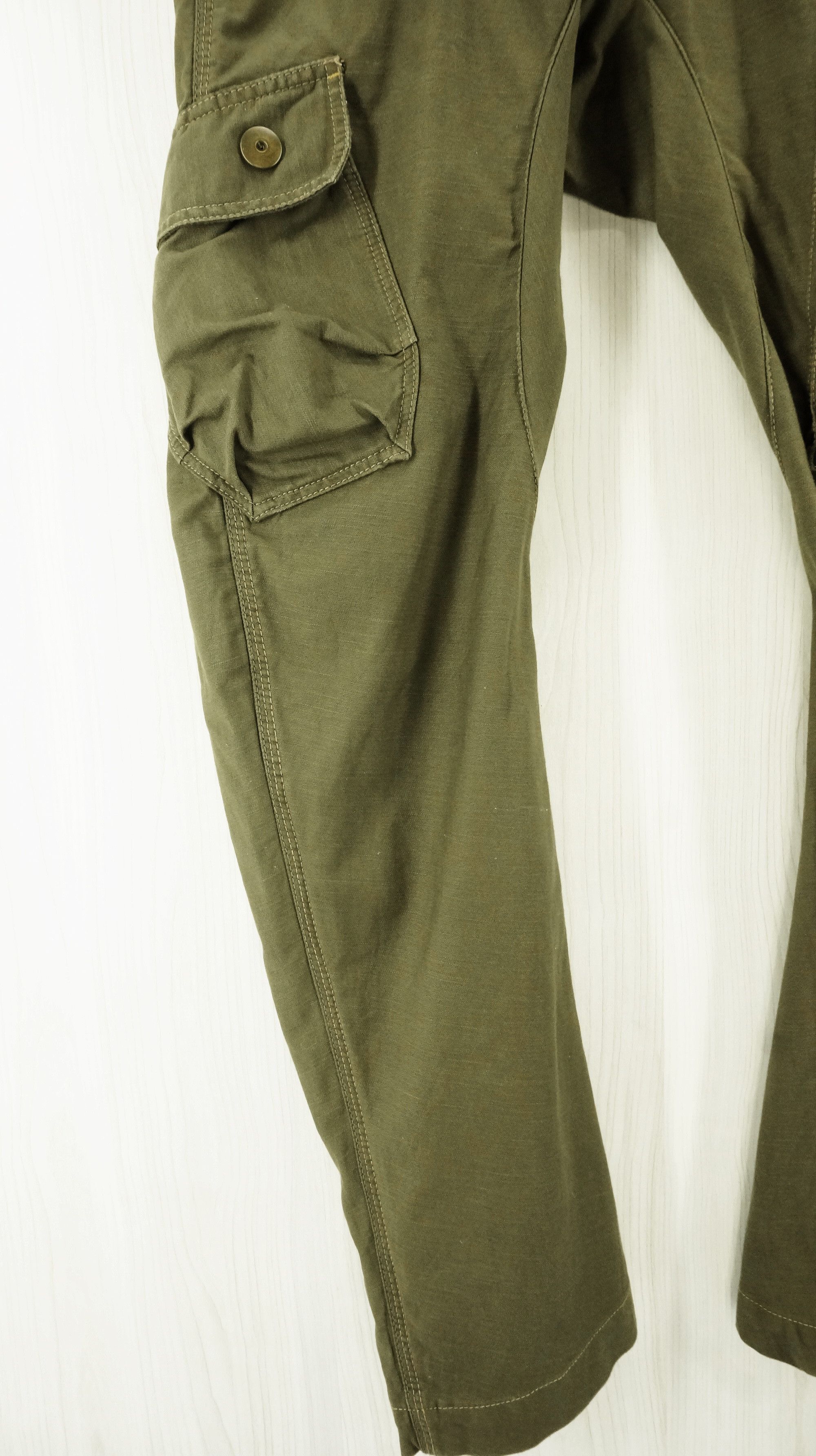 Edwin EDWIN Army Vintage Military Tactical Parachute Cargo Pants Size US 29 - 5 Thumbnail