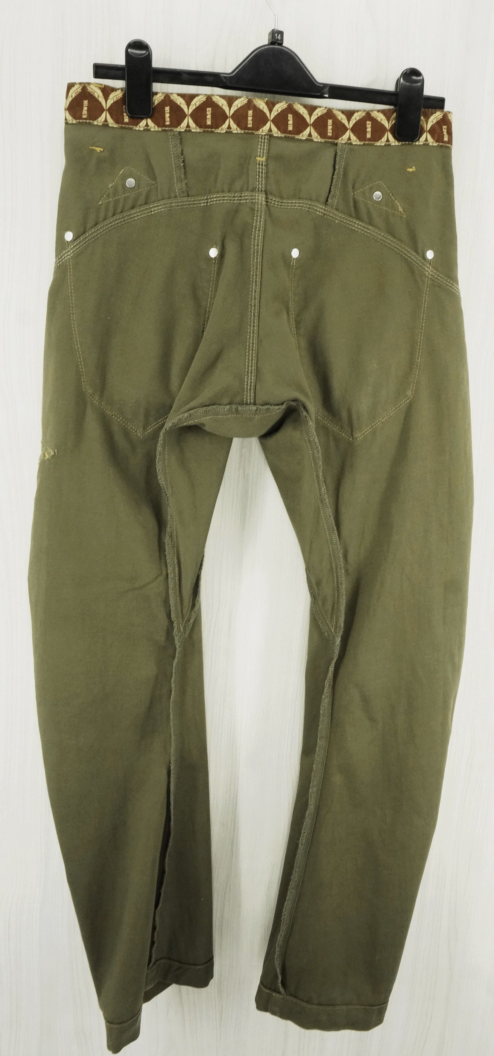 Edwin EDWIN Army Vintage Military Tactical Parachute Cargo Pants Size US 29 - 16 Thumbnail